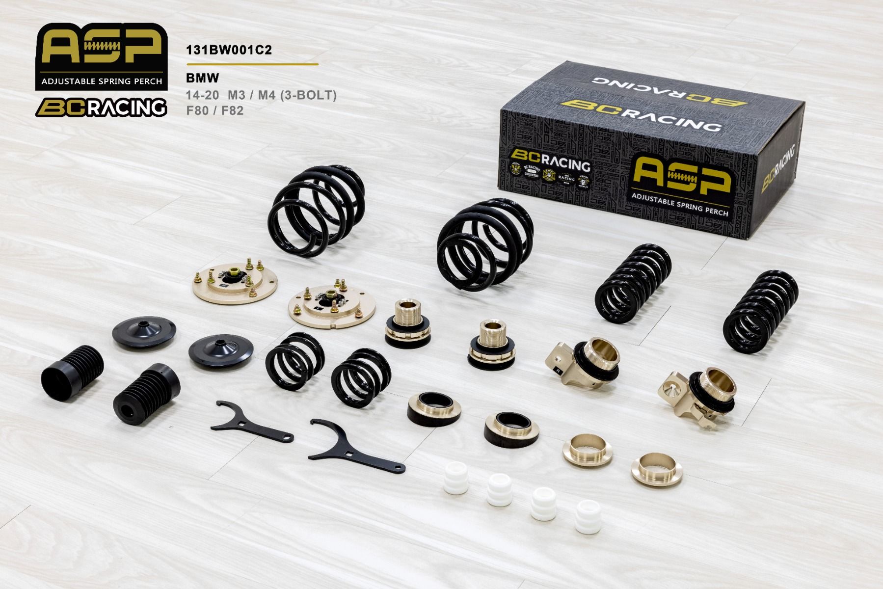 BC Racing ASP Series Springs for 2014-2018 BMW M4 RWD (F82/F83)
