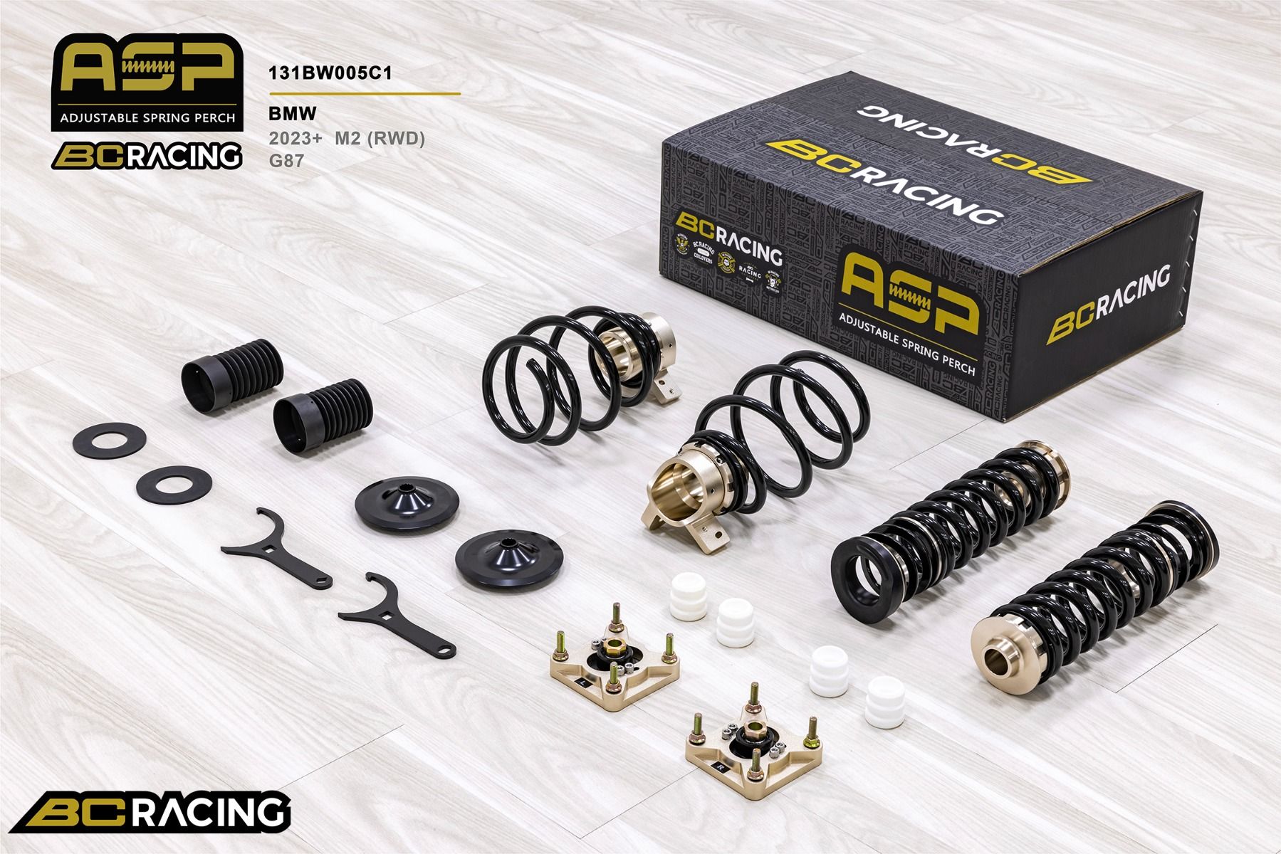 BC Racing ASP Series Springs for 2023+ BMW M2 RWD (G87)