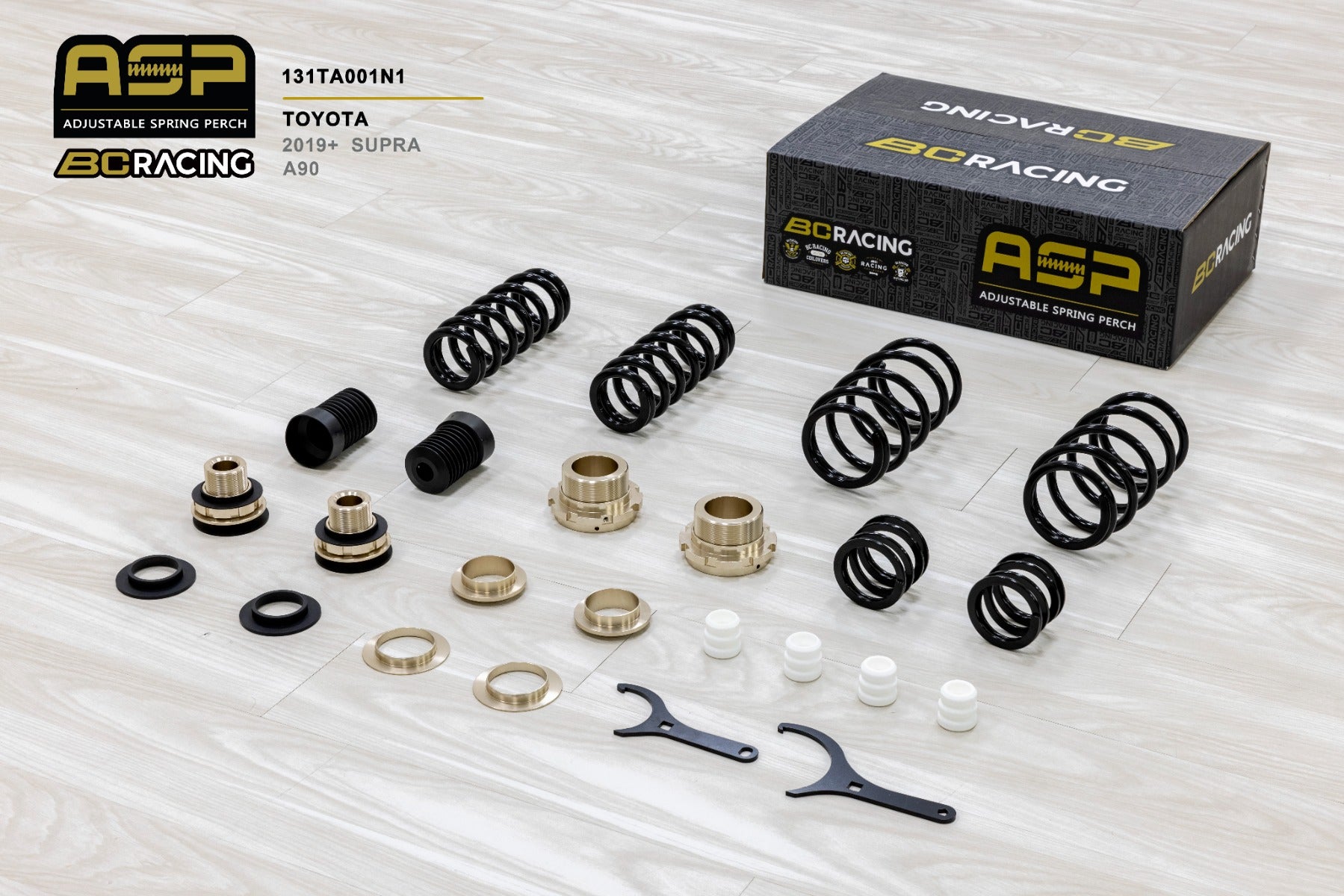 BC Racing ASP Series Springs for 2020+ Toyota Supra (A90)