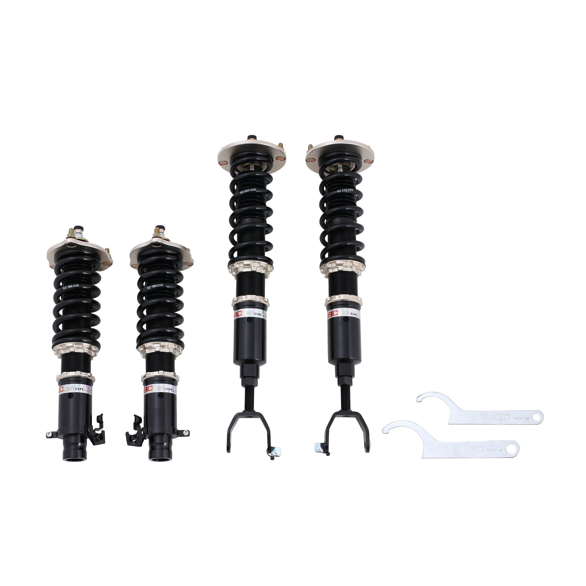 BC Racing BR Series Coilovers for 1992-2001 Honda Prelude FWD (BB1/BB9)
