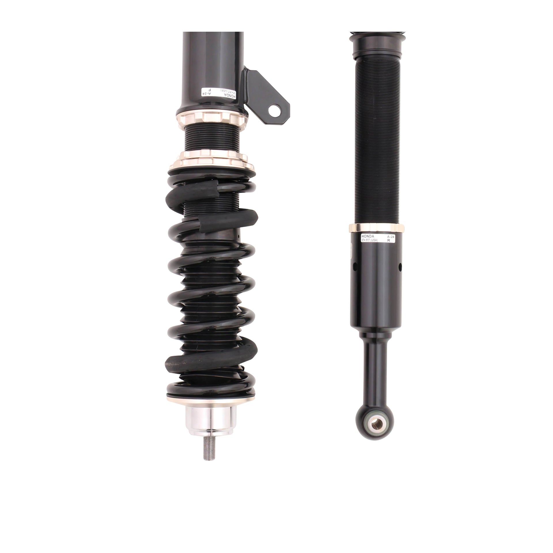 BC Racing BR Series Coilovers for 2007-2008 Honda Fit FWD (GD3)