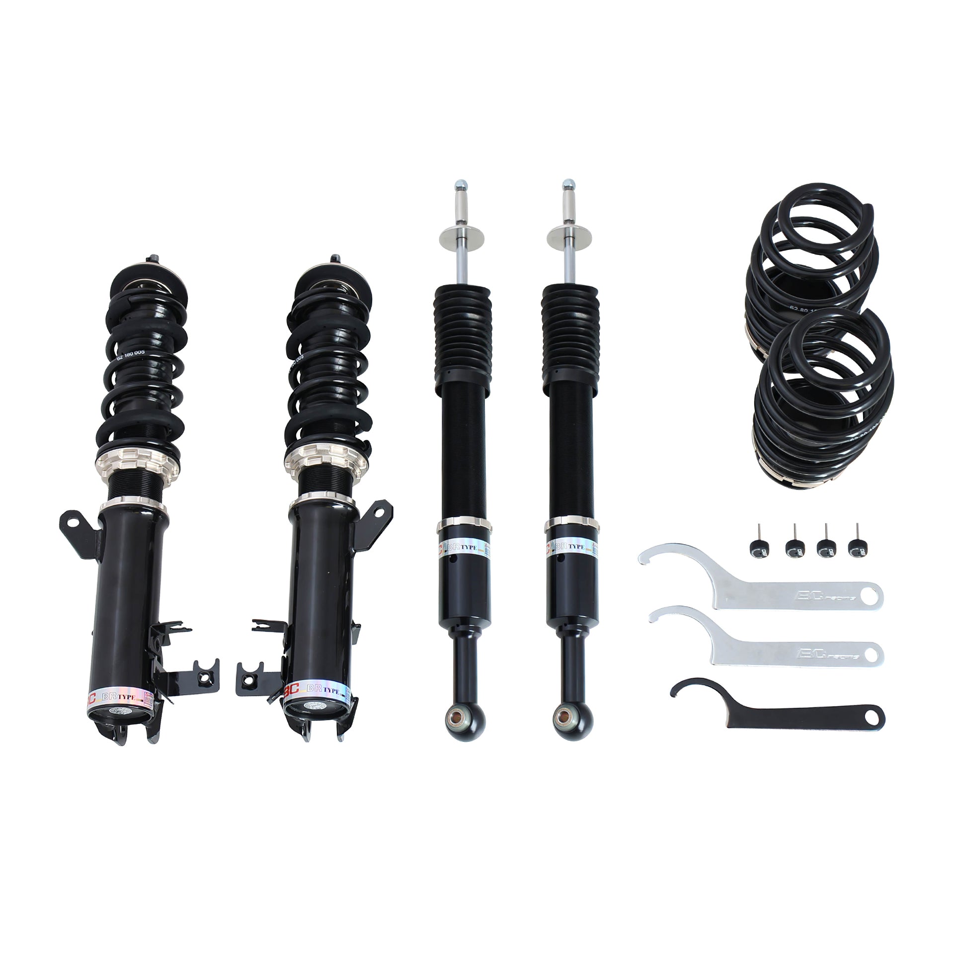 BC Racing BR Series Coilovers for 2009-2014 Honda Fit FWD (GE)