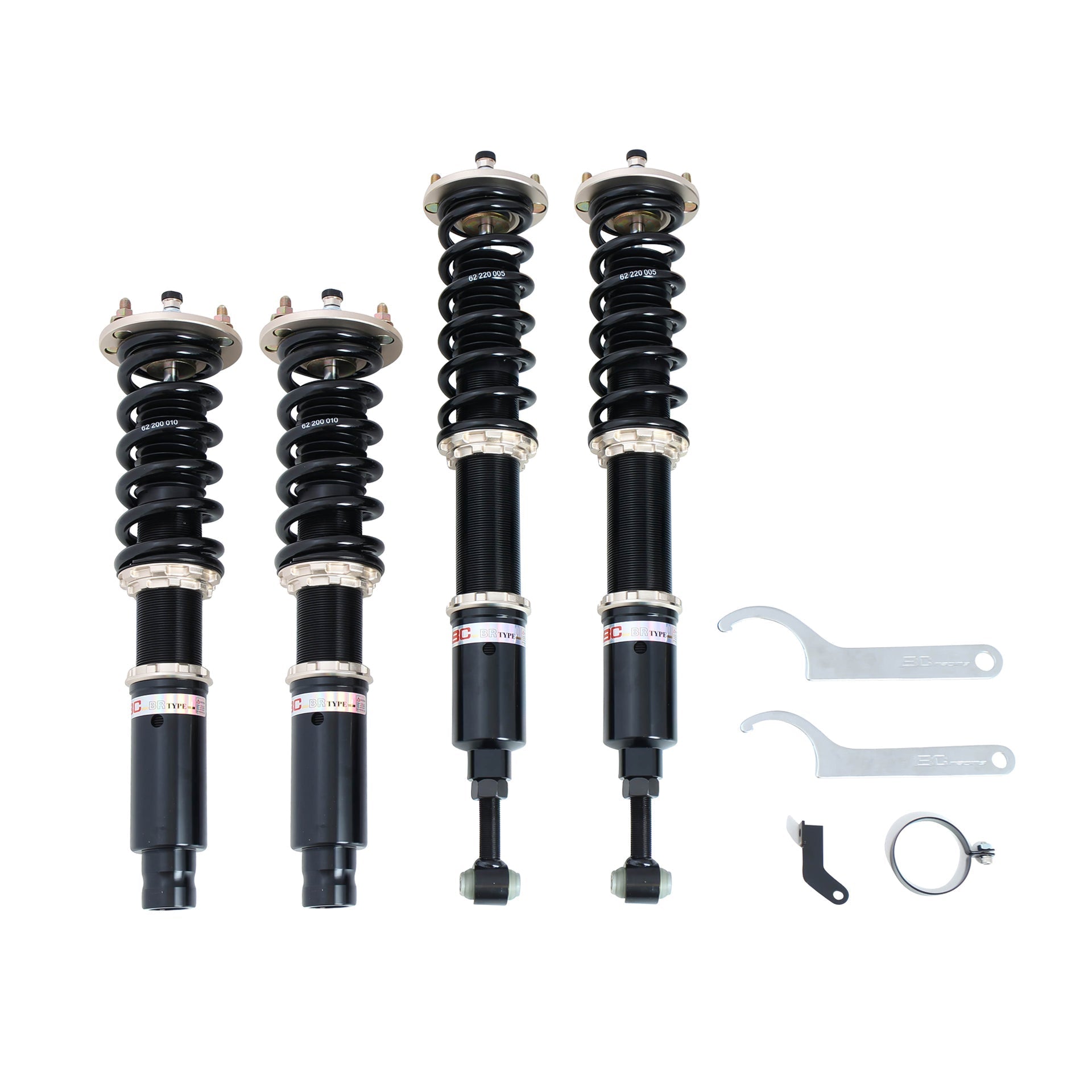 BC Racing DS Series Coilovers (Extreme Low) for 2004-2008 Acura TSX FWD (CL7/CL9)
