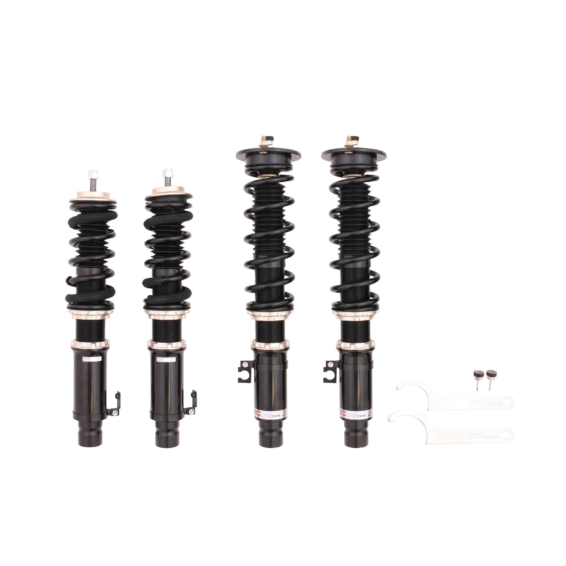 BC Racing BR Series Coilovers for 1980-1983 Honda Civic FWD (SL/SS/SR/ST)