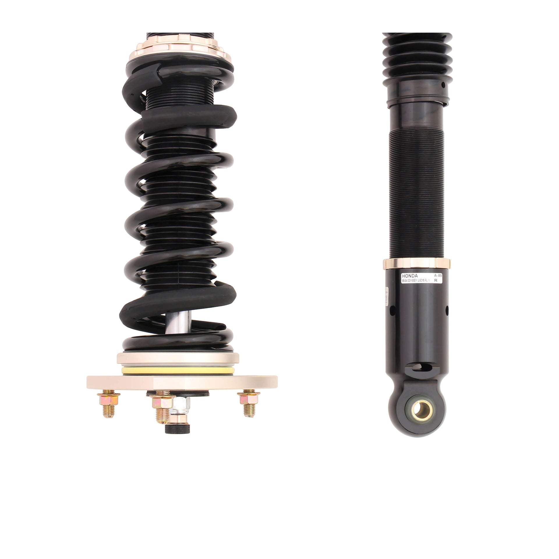BC Racing BR Series Coilovers for 1998-2004 Honda Odyssey FWD (RL1) USDM