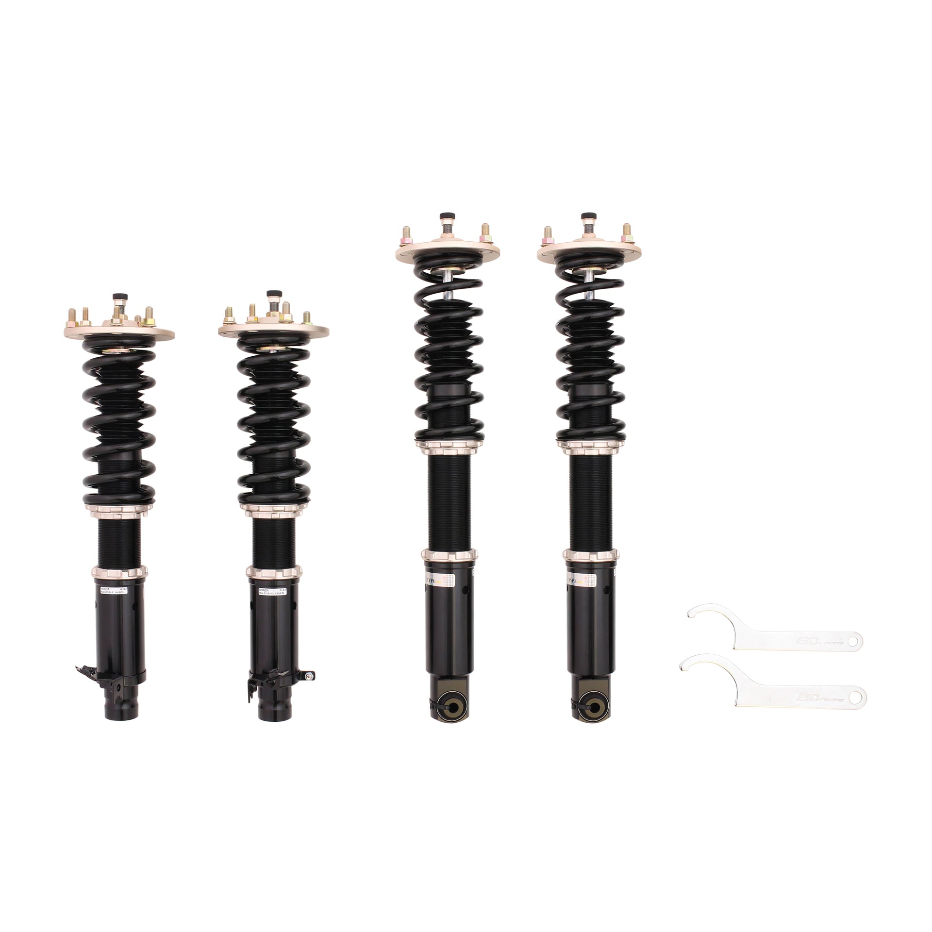 BC Racing BR Series Coilovers for 1996-2004 Acura RL FWD (KA9)