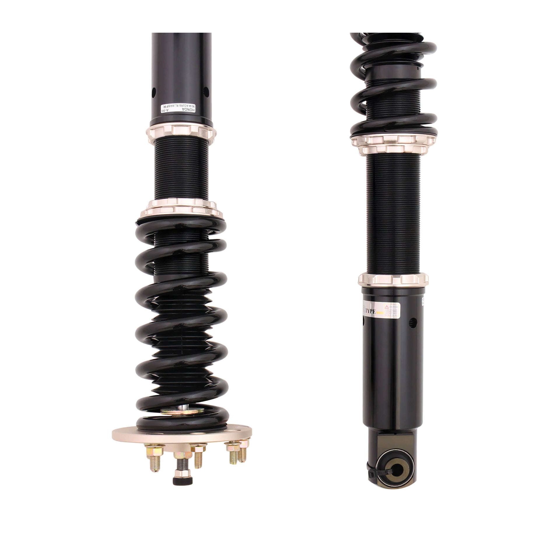 BC Racing BR Series Coilovers for 1996-2004 Acura RL FWD (KA9)