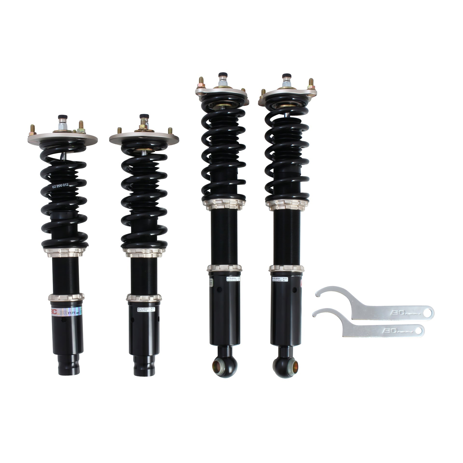 BC Racing ER Series Coilovers for 1994-1998 Mitsubishi Galant FWD/AWD (EC5W/EC5A)