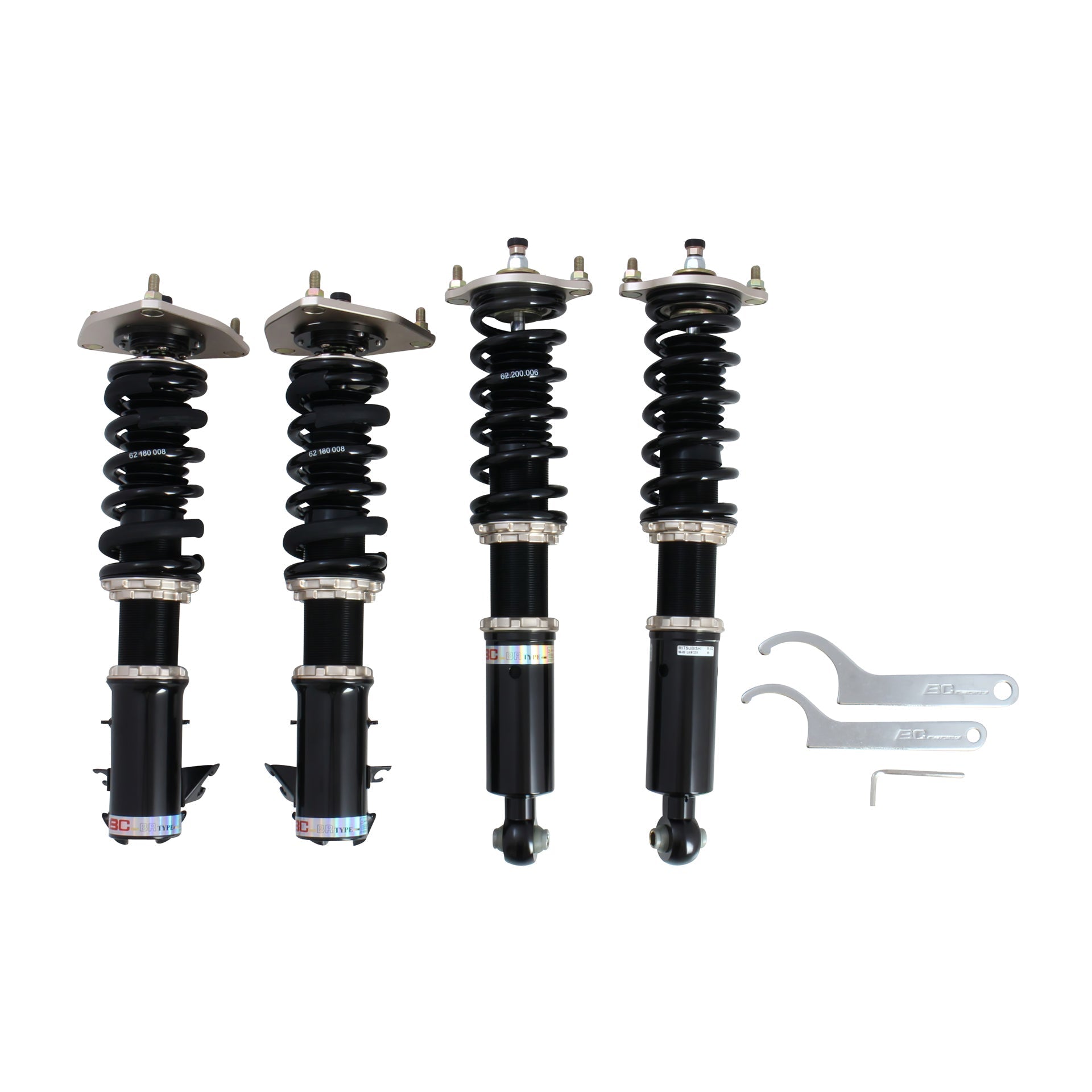 BC Racing RM Series Coilovers for 1996-2000 Mitsubishi Mirage FWD (CJ4A)