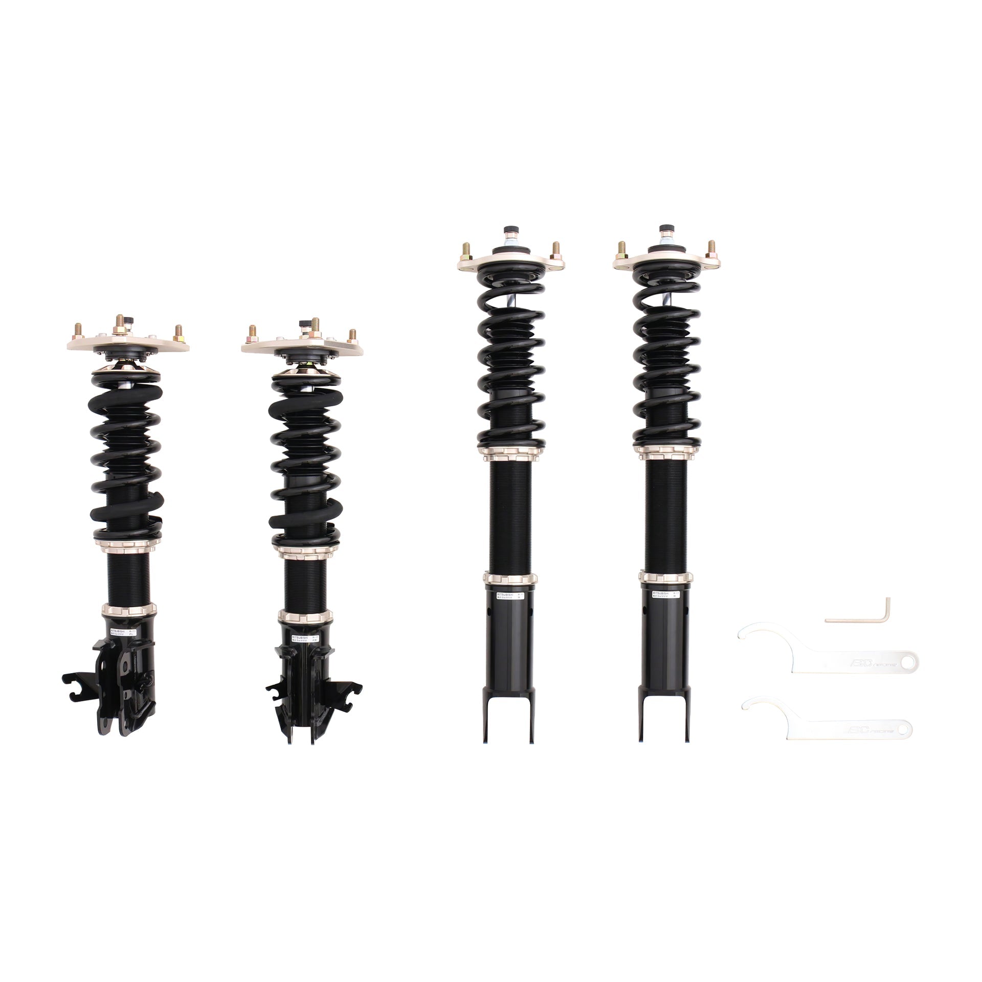 BC Racing RM Series Coilovers for 1996-2001 Mitsubishi Lancer Evo 4/5/6 AWD (CP9A/CN9A)