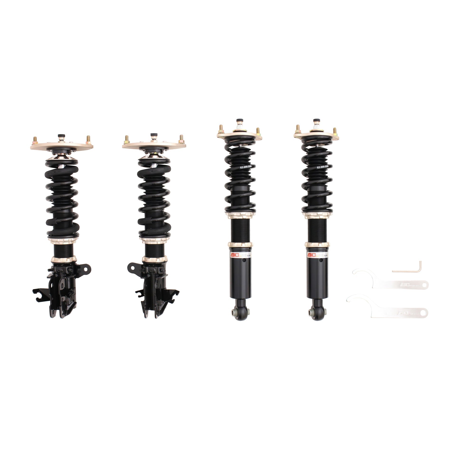 BC Racing ER Series Coilovers for 1992-1995 Mitsubishi Lancer Evo 1/2/3 AWD (CE9A/CD9A)