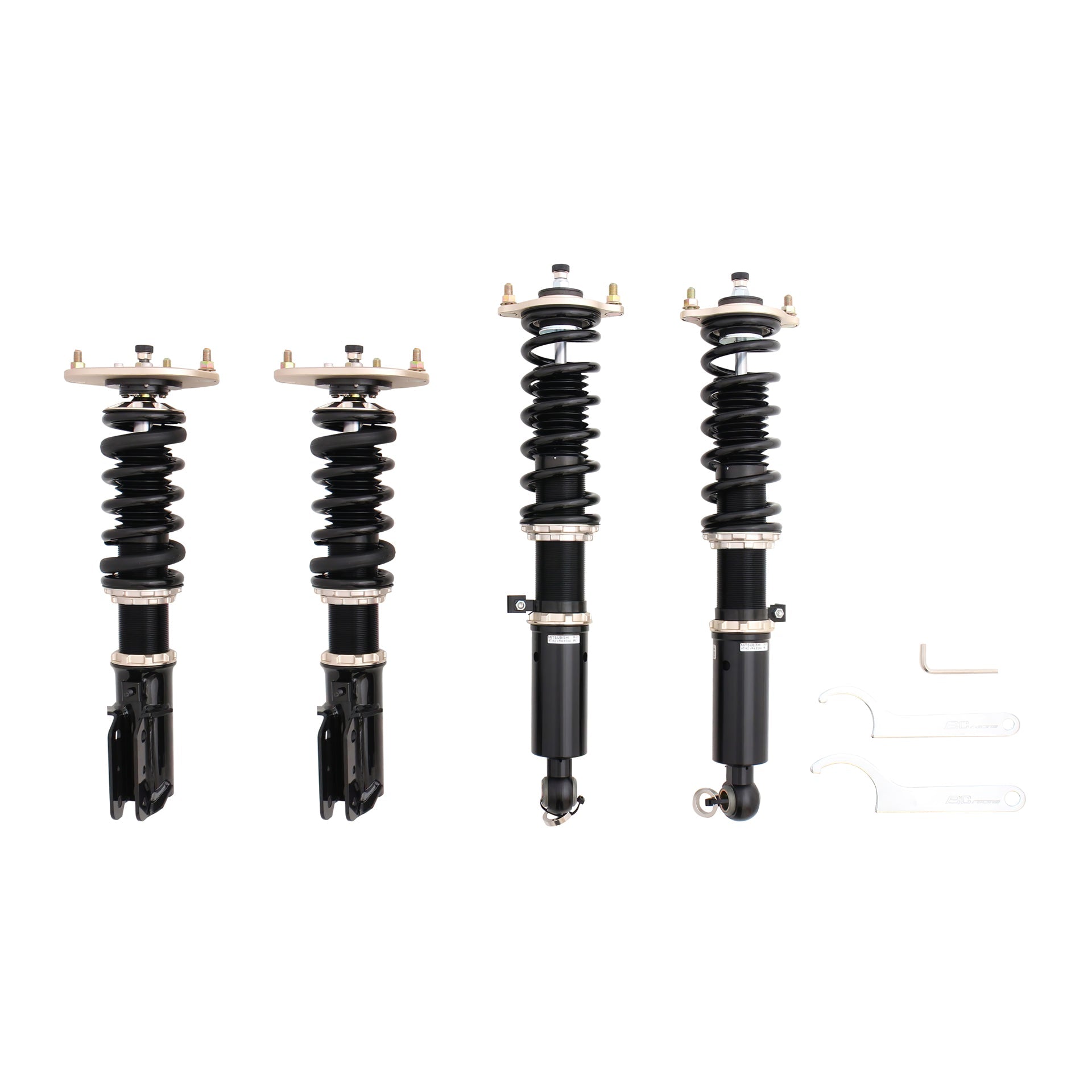 BC Racing BR Series Coilovers for 1989-1992 Mitsubishi Galant VR4 AWD (E39A/E38A/E37A)