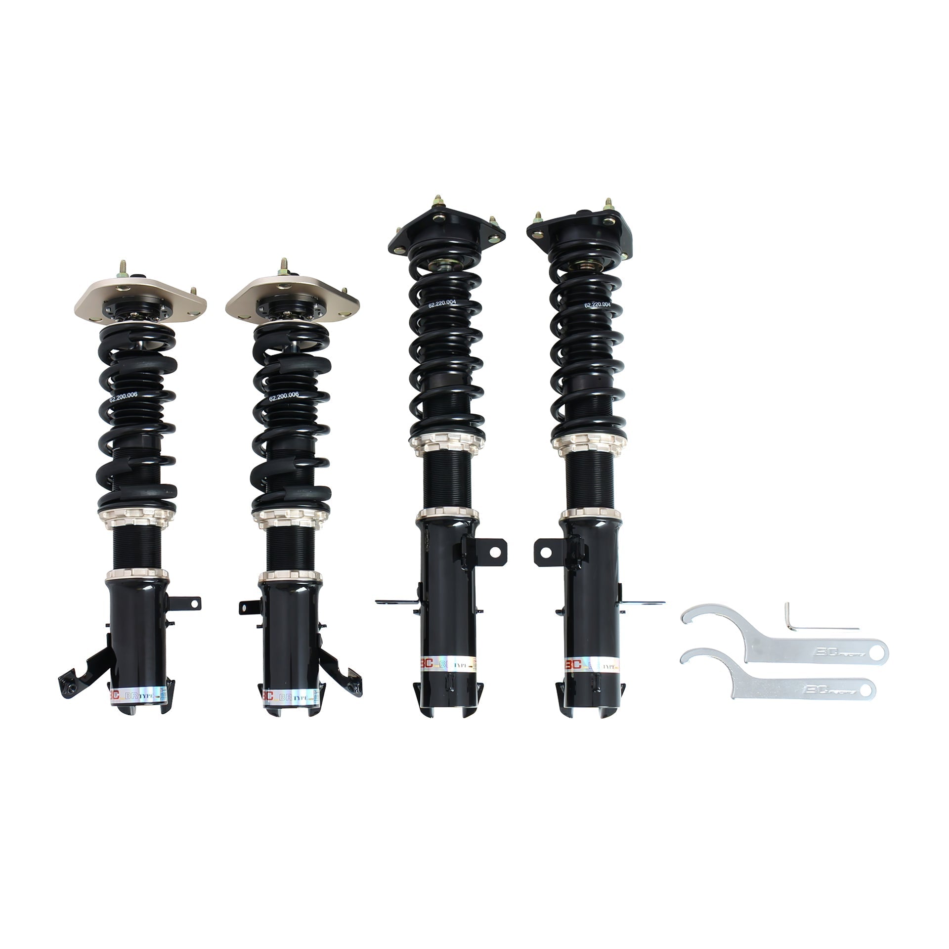 BC Racing BR Series Coilovers for 1993-2002 Toyota Corolla FWD (AE101/AE111)