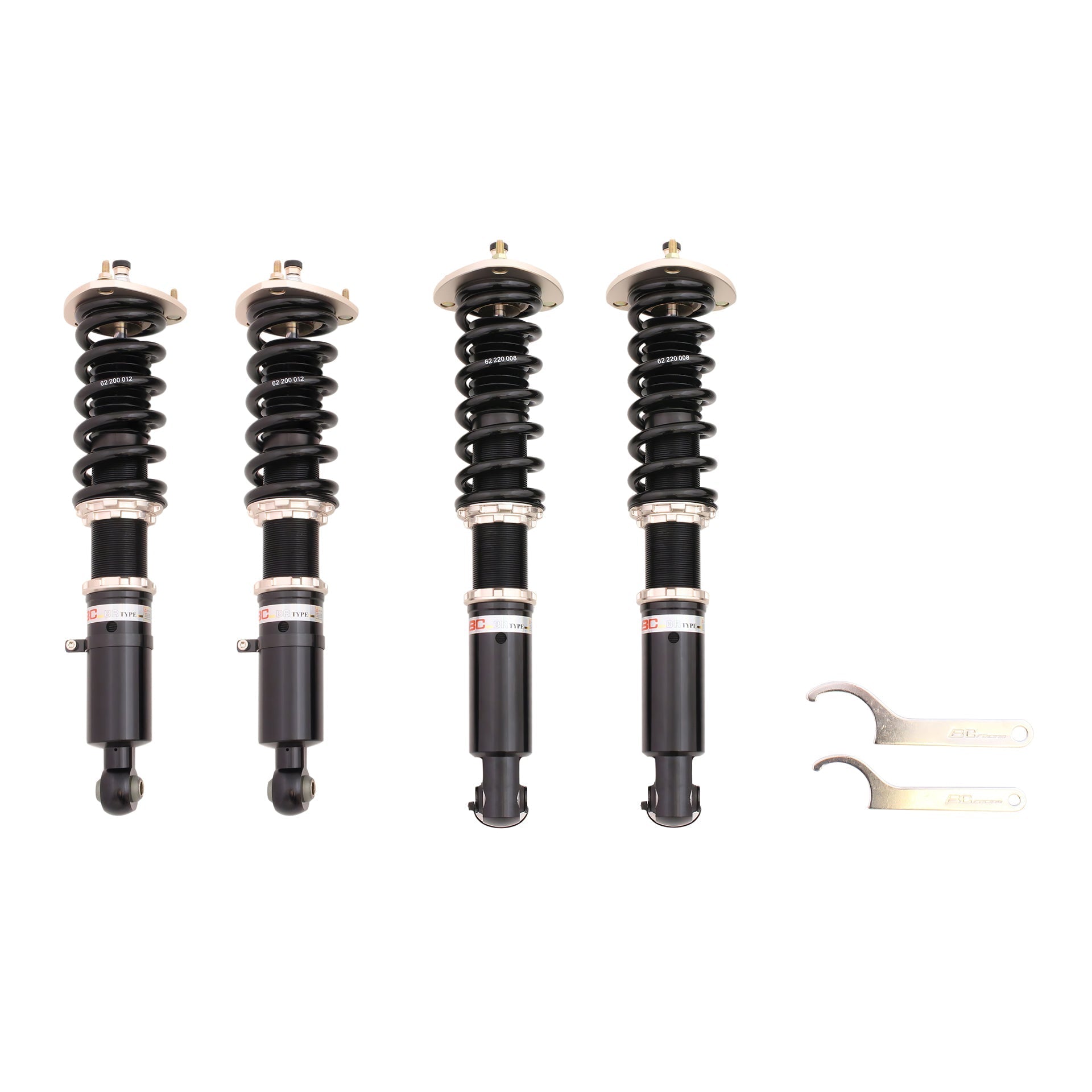 パーツ chobig2000 BC Racing BR Series Coilovers for 1992-2000 Toyota Chaser RWD