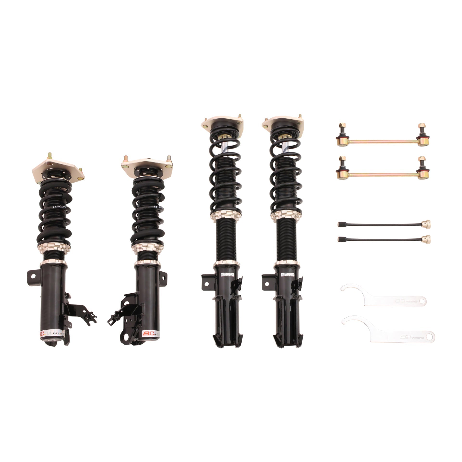 BC Racing BR Series Coilovers for 2012-2017 Toyota Camry SE FWD (XV50)