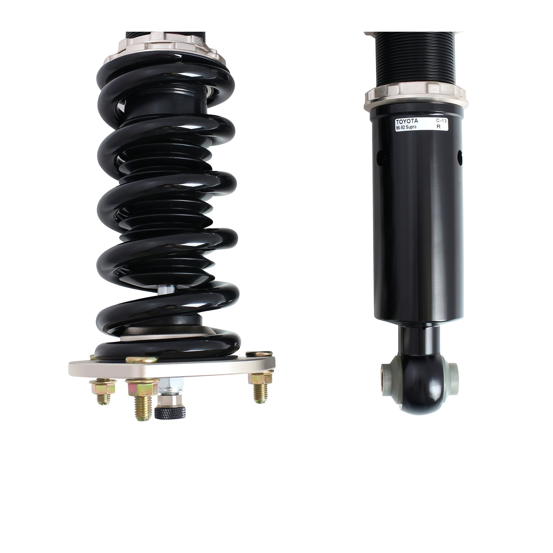 BC Racing BR Series Coilovers for 1986-1992 Toyota Supra RWD (MA70)