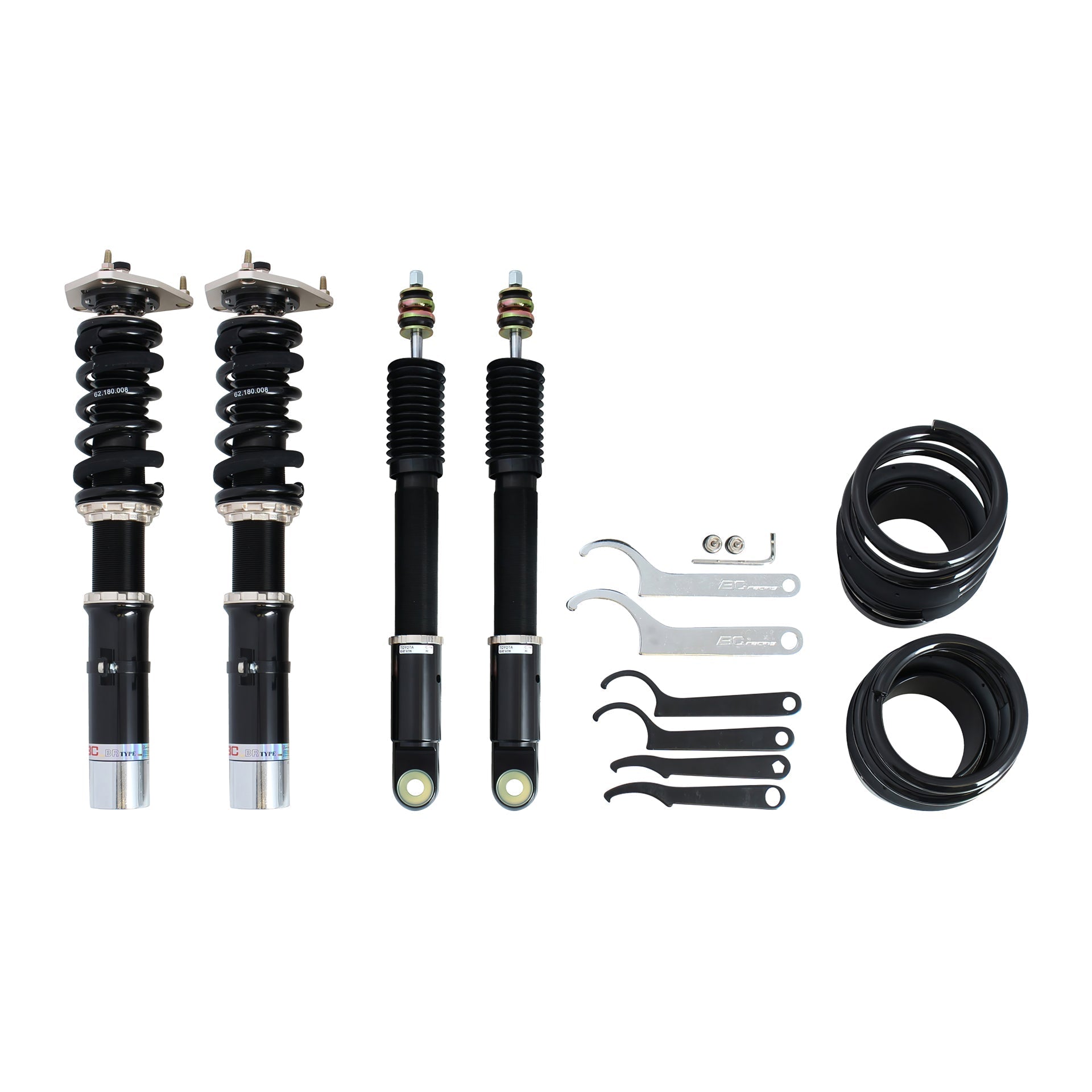 BC Racing BR Series Coilovers for 1983-1987 Toyota Corolla RWD (AE86)