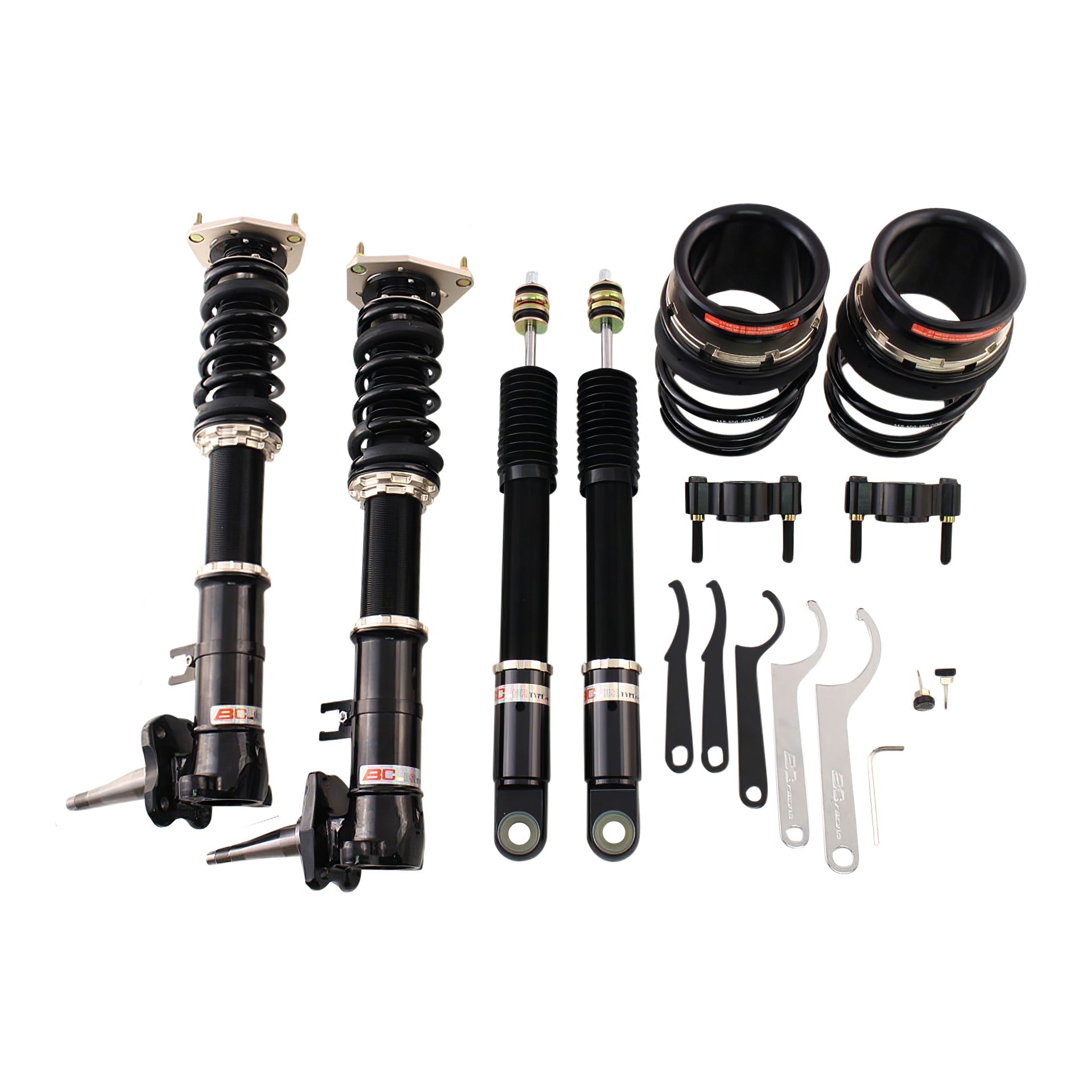 BC Racing DS Series Coilovers for 1983-1987 Toyota Corolla (w/o Front Spindle - Weld In) RWD AE86