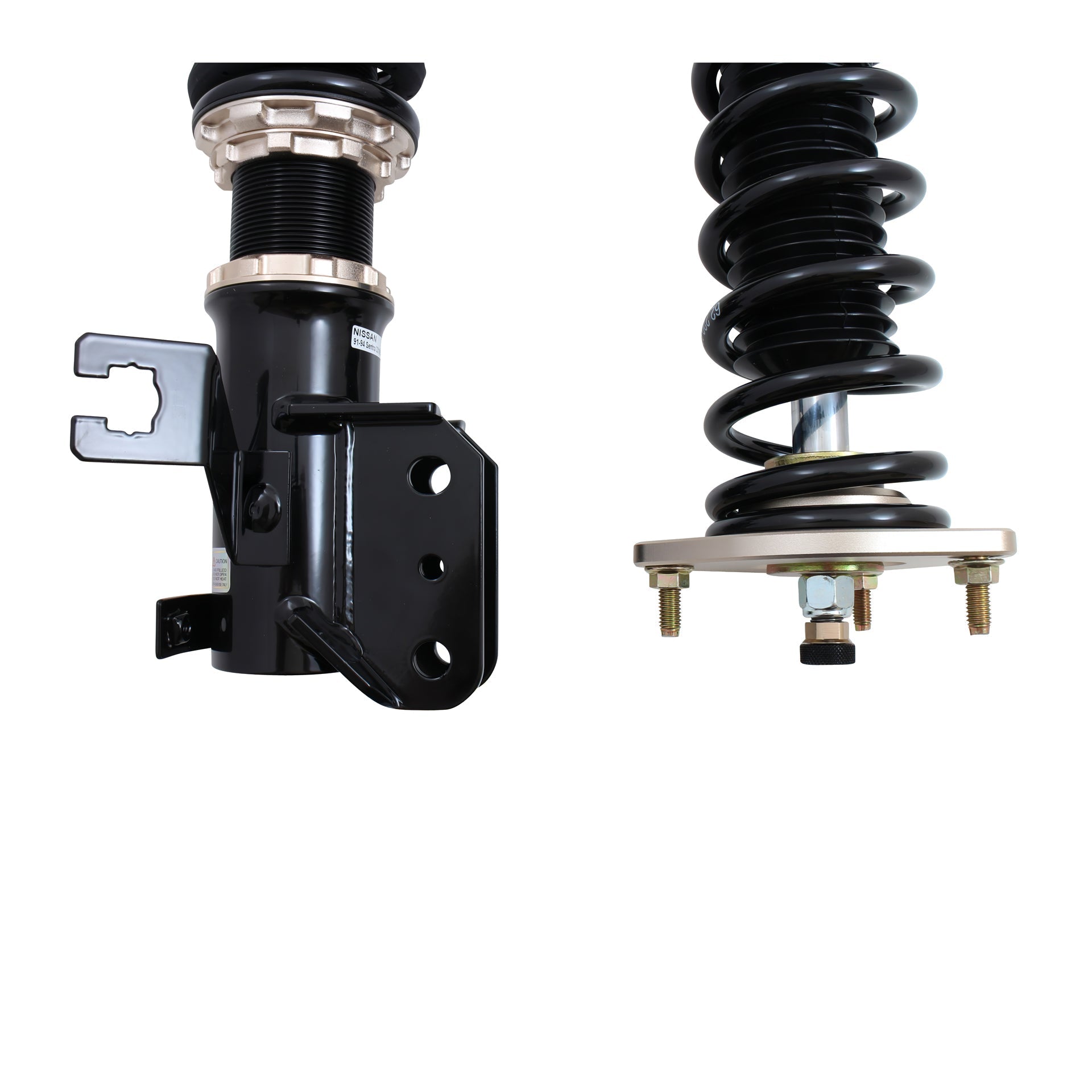 BC Racing BR Series Coilovers for 1991-1994 Nissan Sentra FWD (B13/N14)