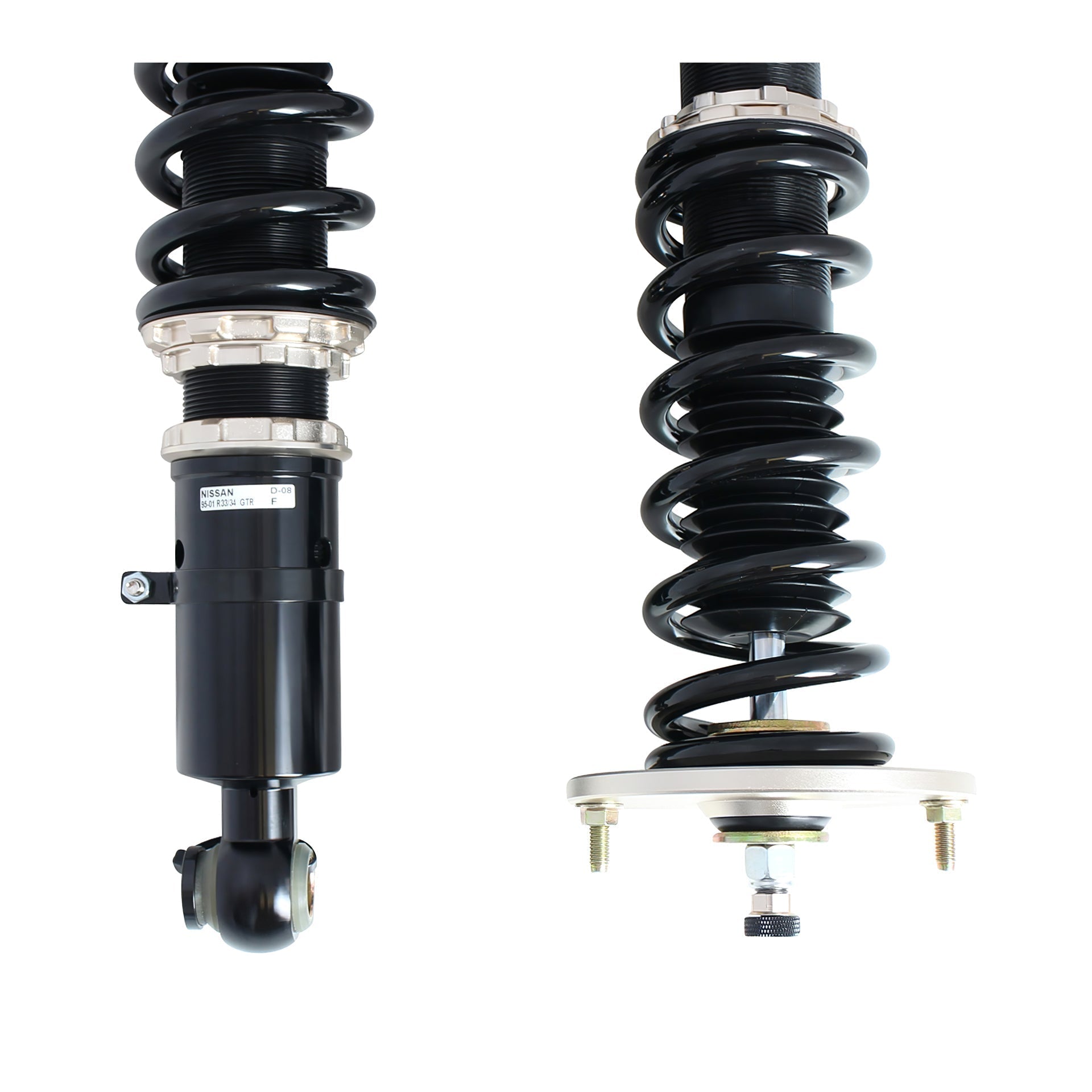 BC Racing ZX Series Coilovers for 1999-2002 Nissan Skyline R34 GTR AWD (BNR34)