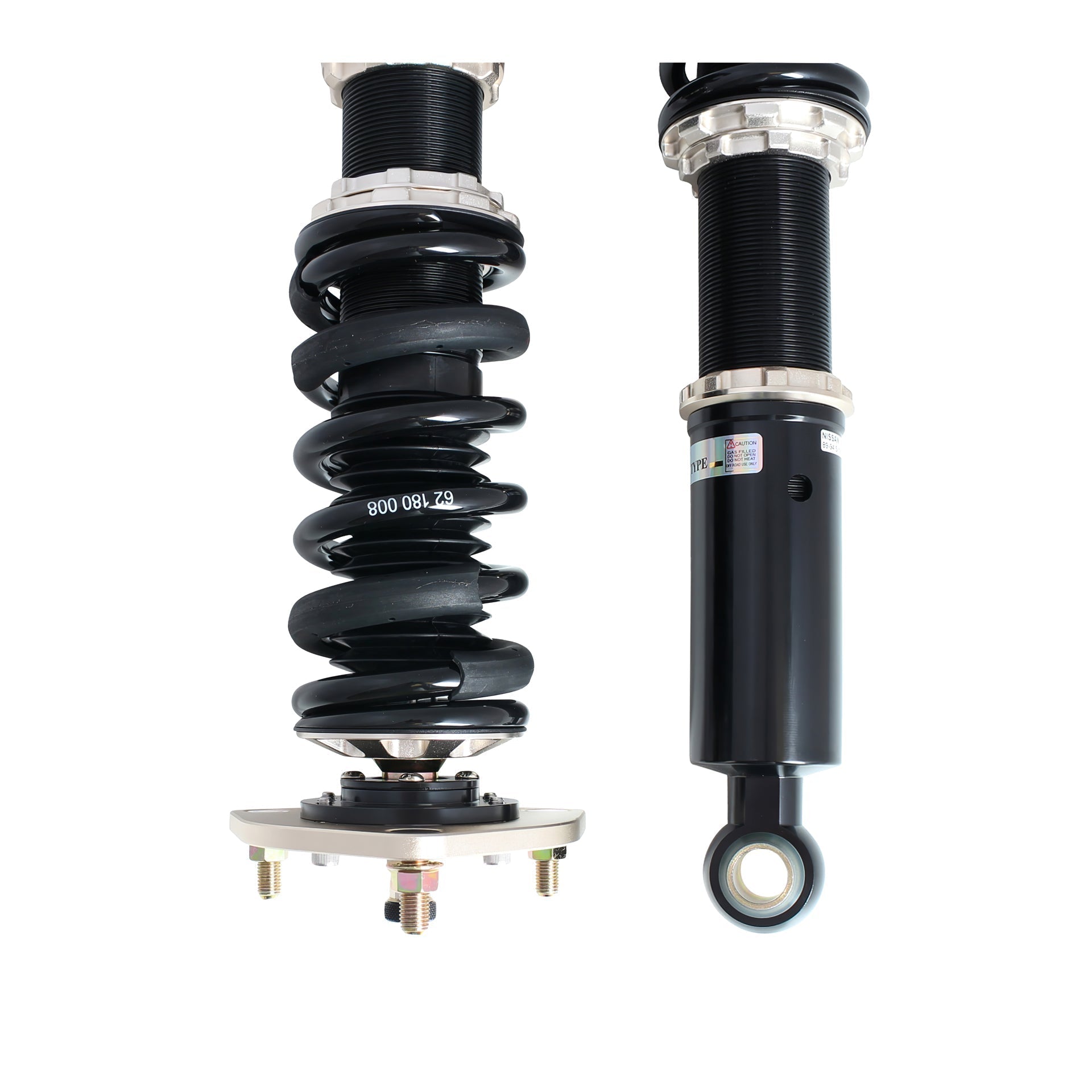 BC Racing HM Series Coilovers for 1989-1994 Nissan 240SX RWD (S13)