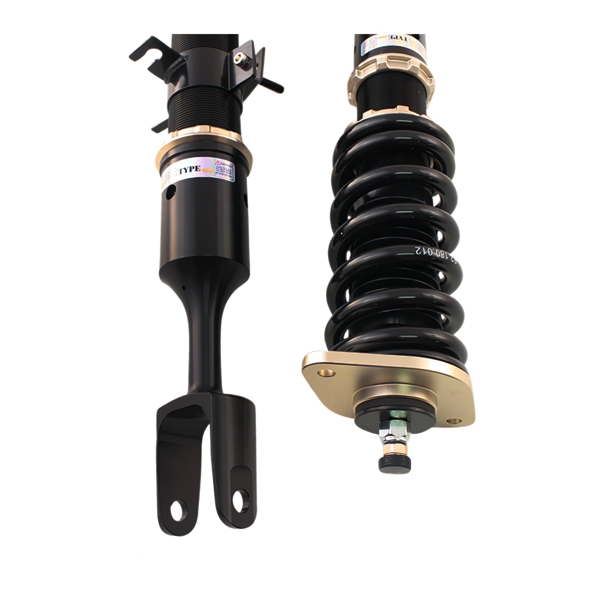 BC Racing ZR Series Coilovers (True Rear) for 1995-1999 BMW M3 RWD (E36)