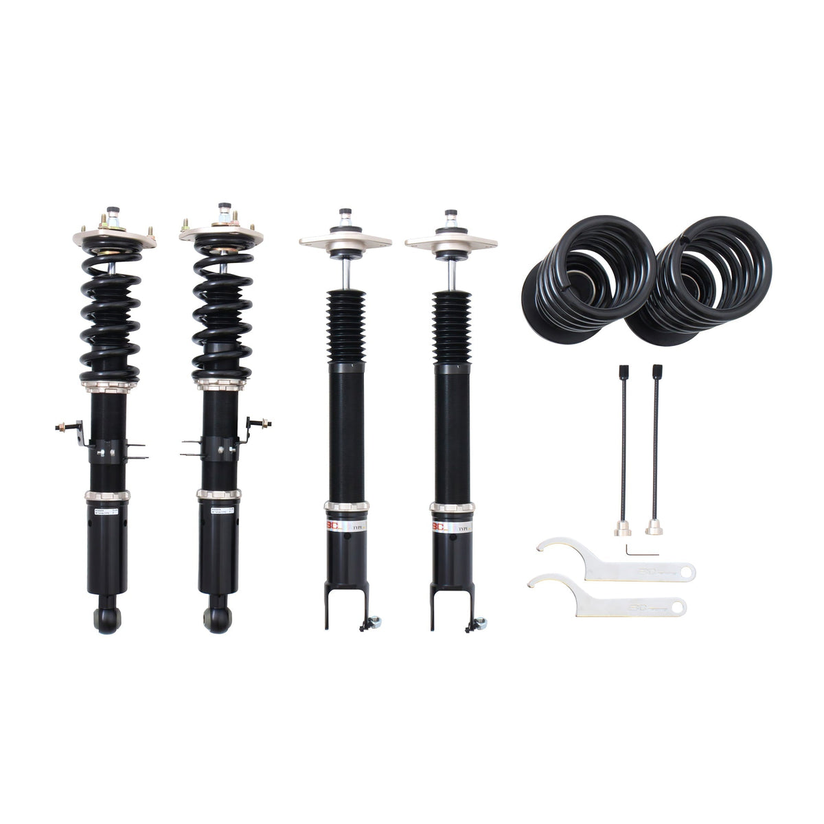 BC Racing ER Series Coilovers for 2009-2020 Nissan 370Z RWD (Z34)