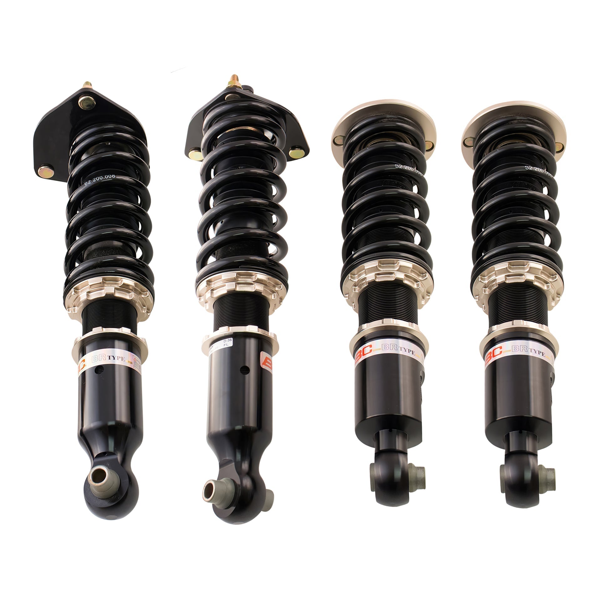 BC Racing BR Series Coilovers for 1999-2002 Infiniti G20 FWD (P11)