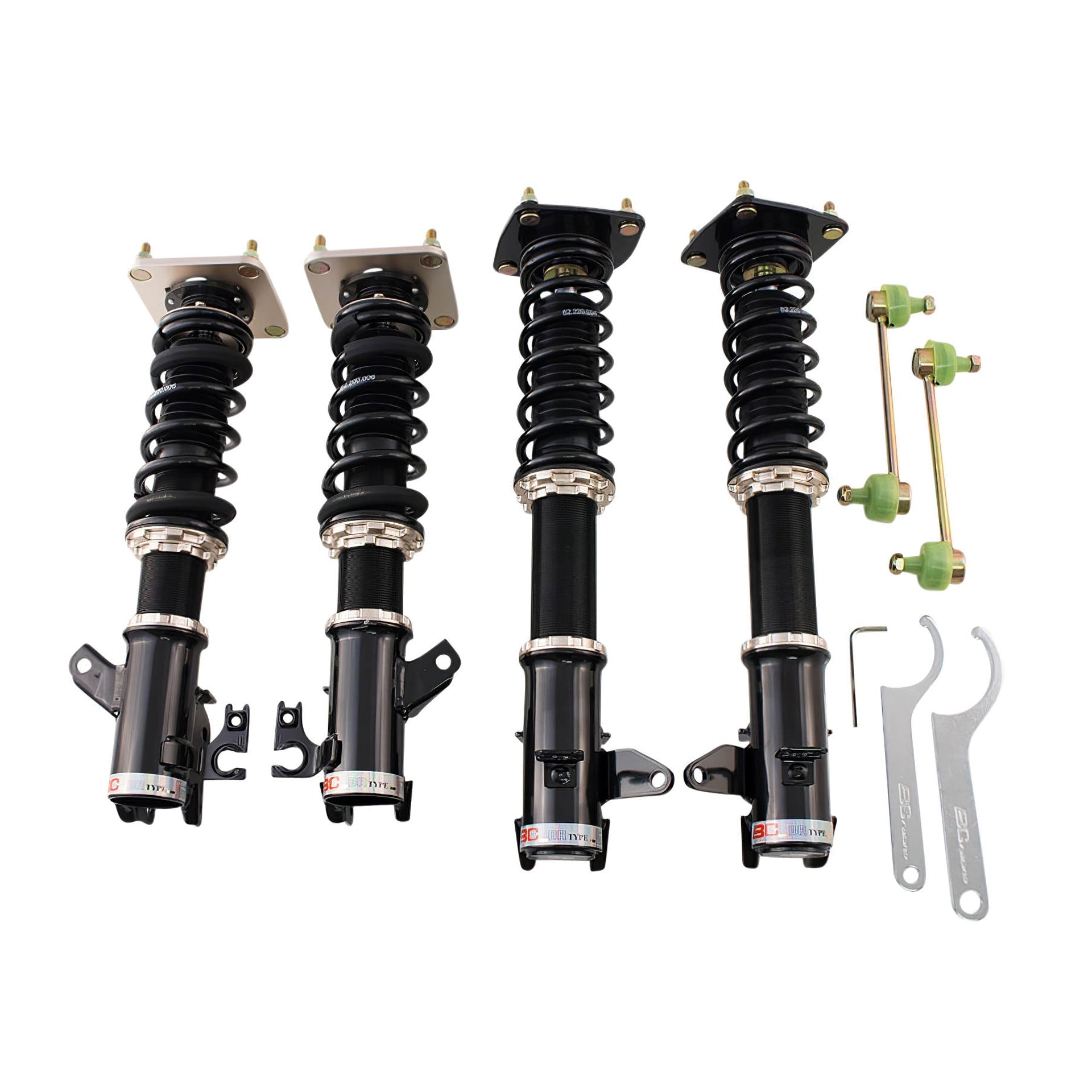 BC Racing BR Series Coilovers for 1999-2003 Mazda Protege FWD (BJ/FP)