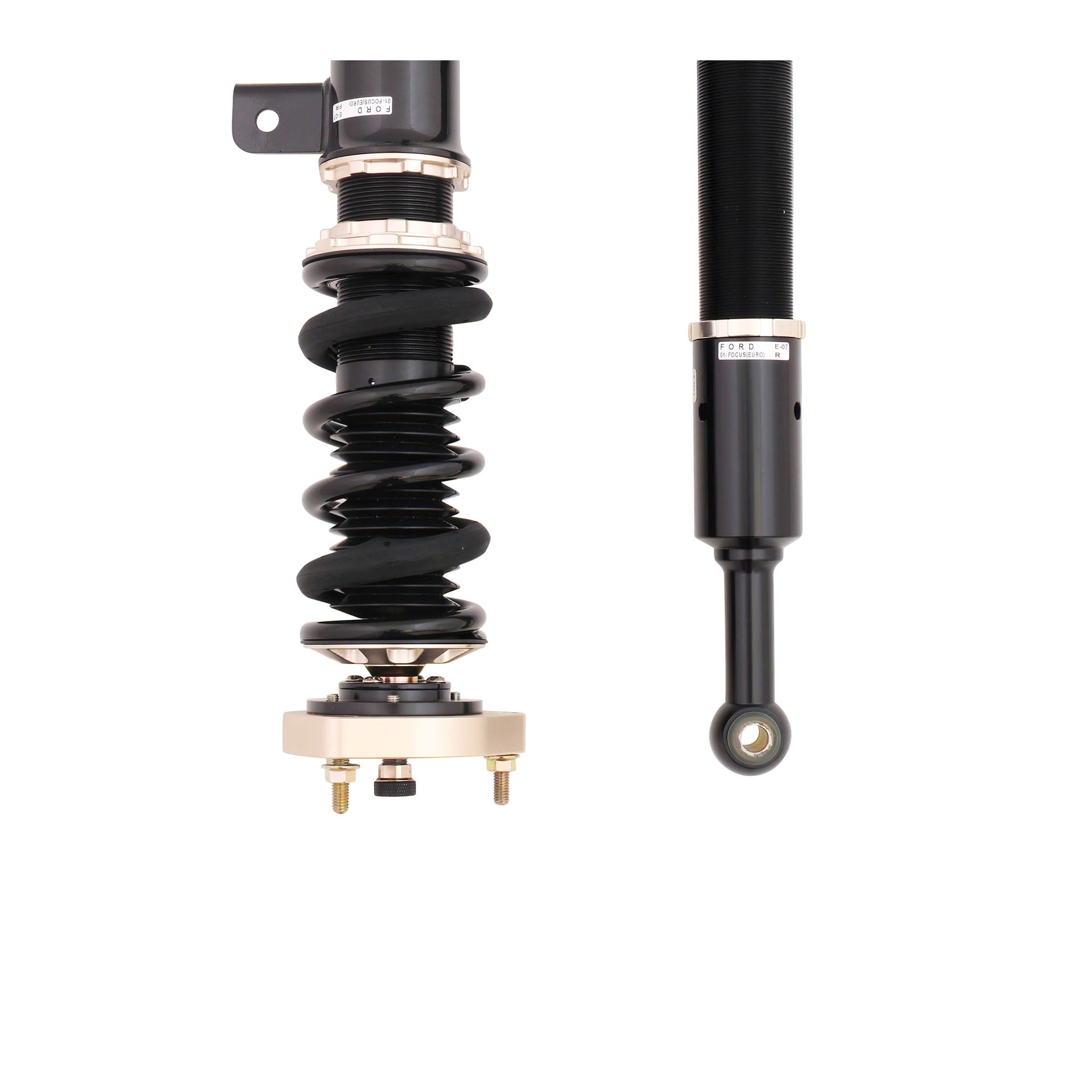 BC Racing RM Series Coilovers for 2000-2005 Ford Focus MK1 (Excl. Wagon) FWD (DAW)