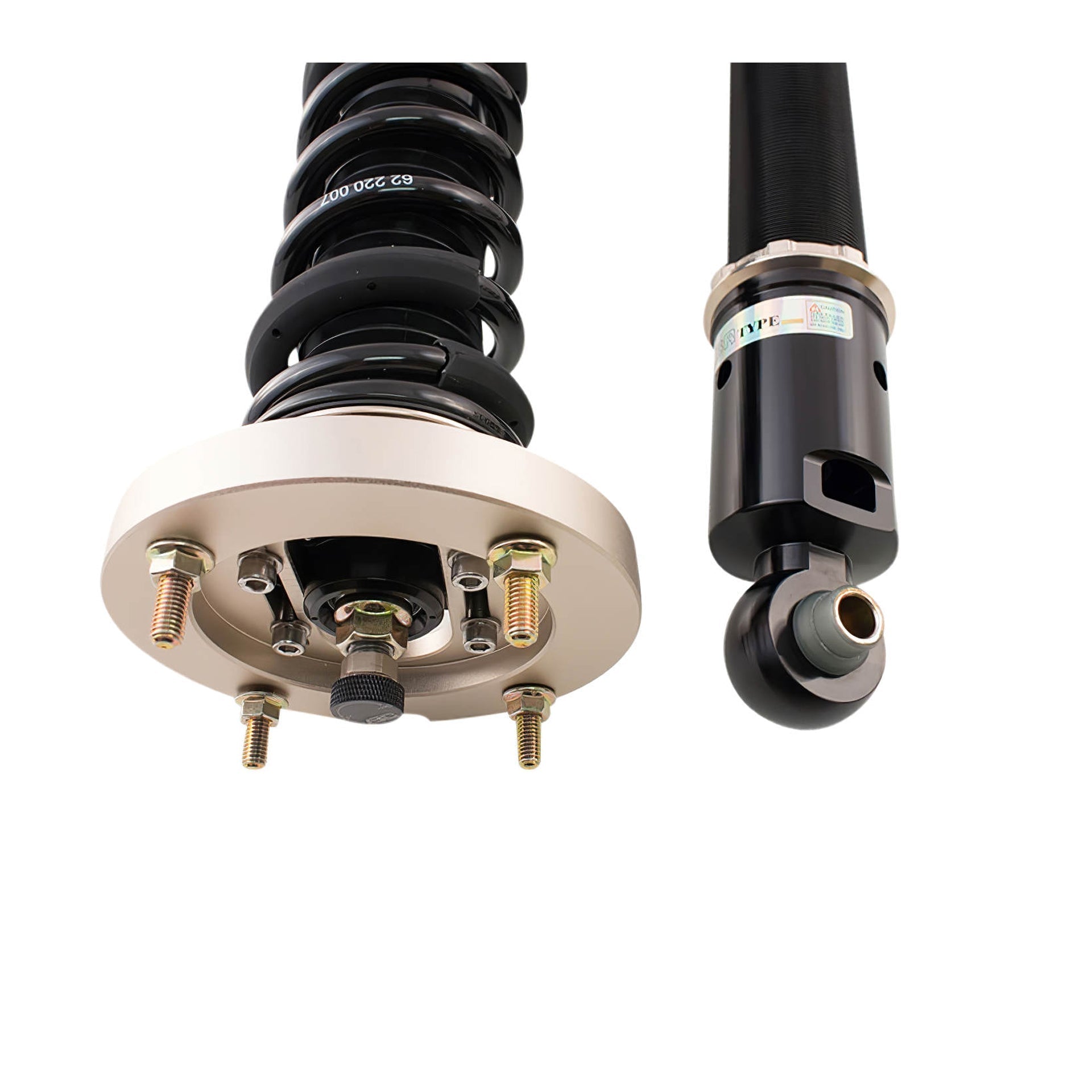 BC Racing BR Series Coilovers for 2005-2014 Ford Mustang RWD (S197)