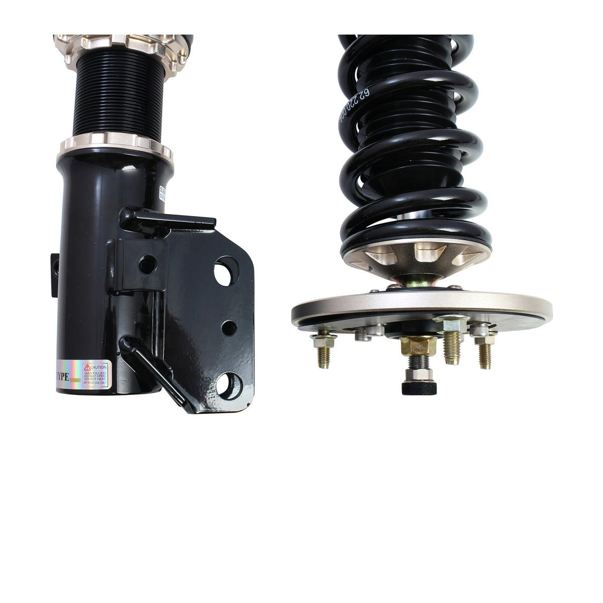 BC Racing ZX Series Coilovers for 2002-2007 Subaru Impreza WRX AWD (GDA/GDB)