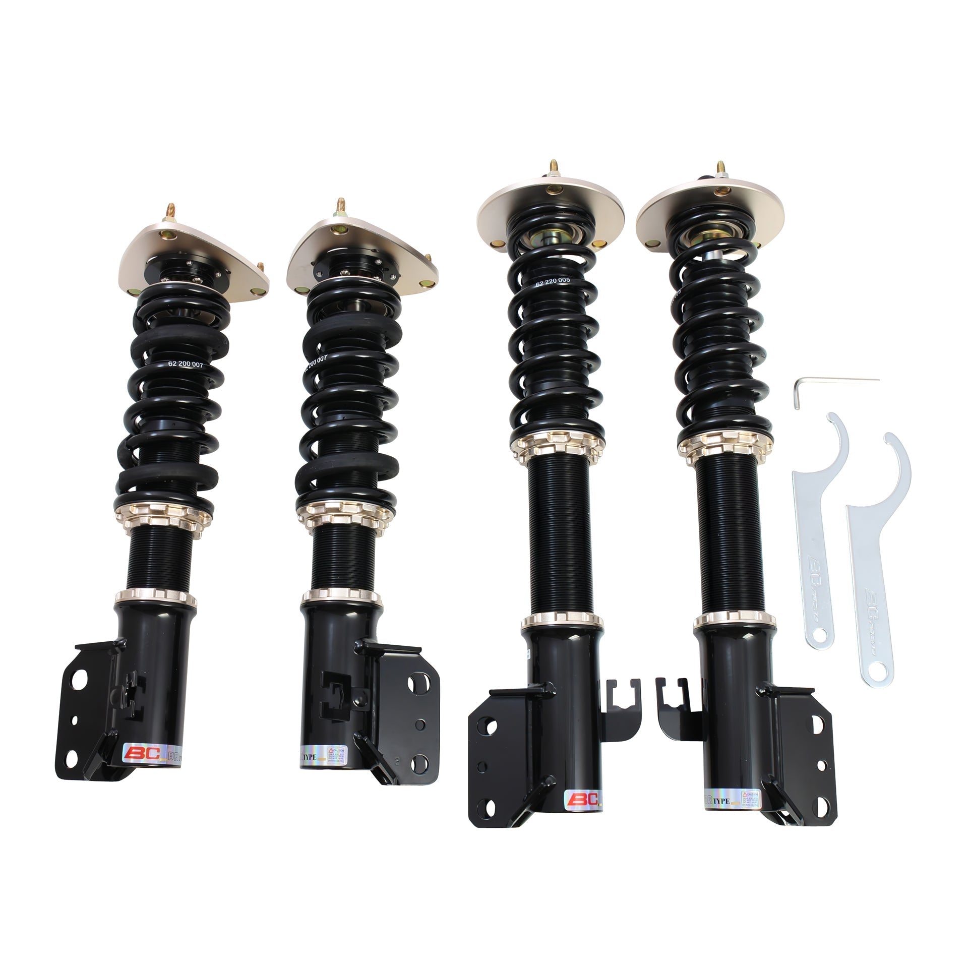 BC Racing BR Series Coilovers for 1995-1999 Subaru Legacy AWD (BD/BG/BK)