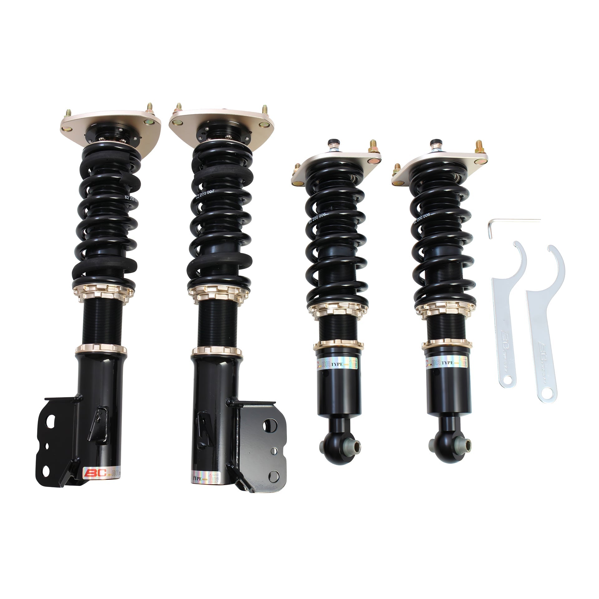BC Racing BR Series Coilovers for 2010-2014 Subaru Legacy AWD (BM9/BR9)