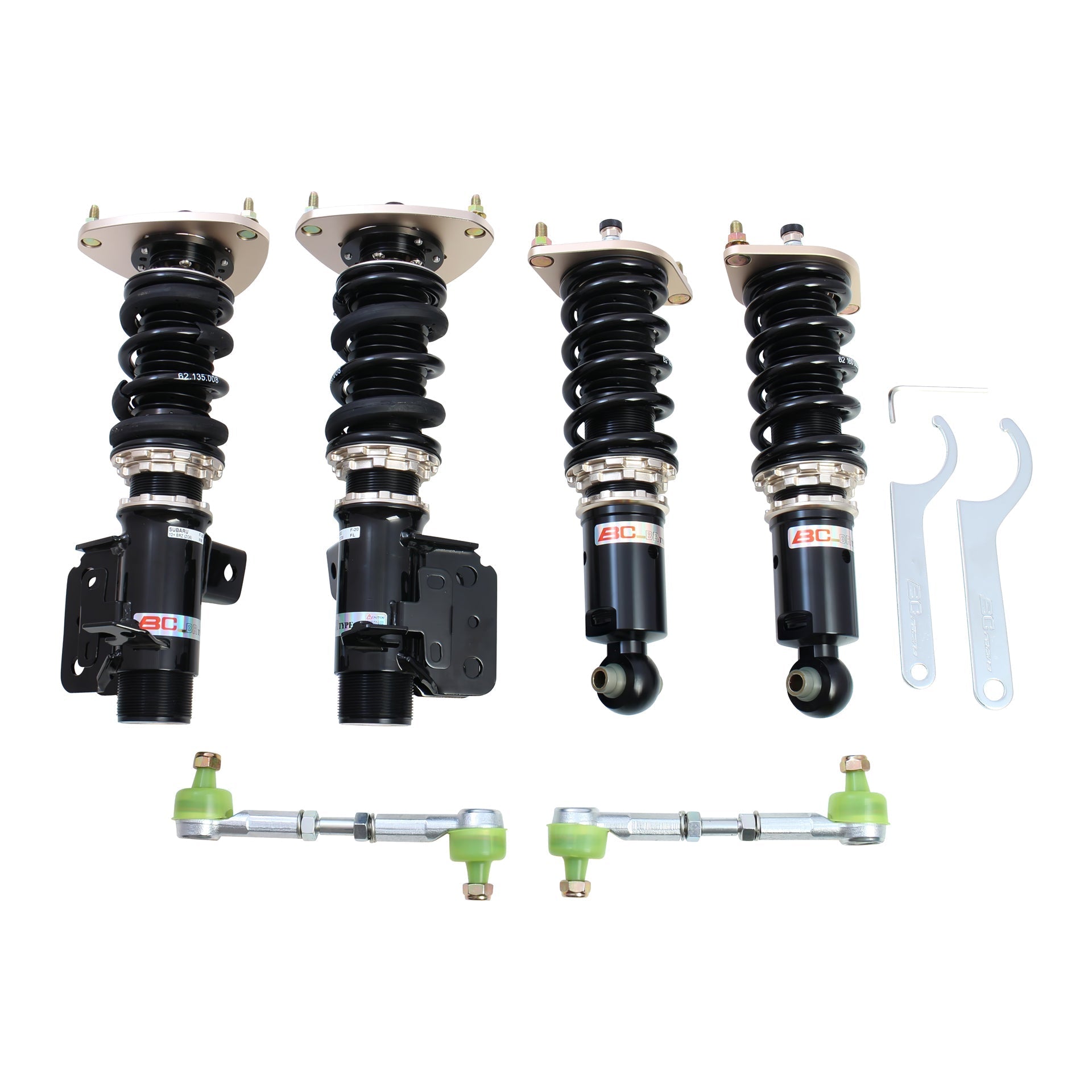 BC Racing BR Series Coilovers for 2012-2016 Scion FR-S RWD (ZN6)