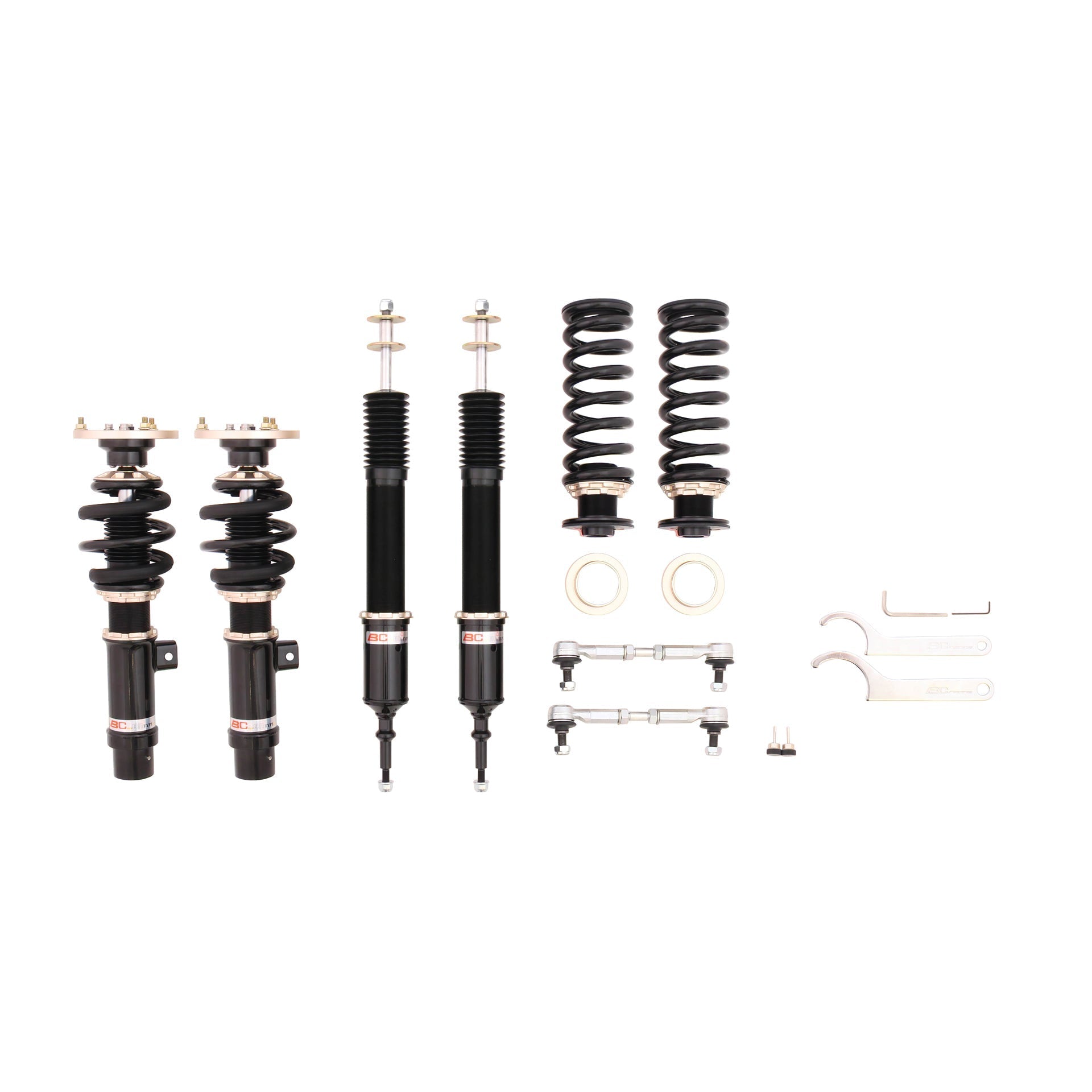 BC Racing BR Series Coilovers (Extreme Low) for 2006-2013 BMW 3 Series Coupe RWD (E92)