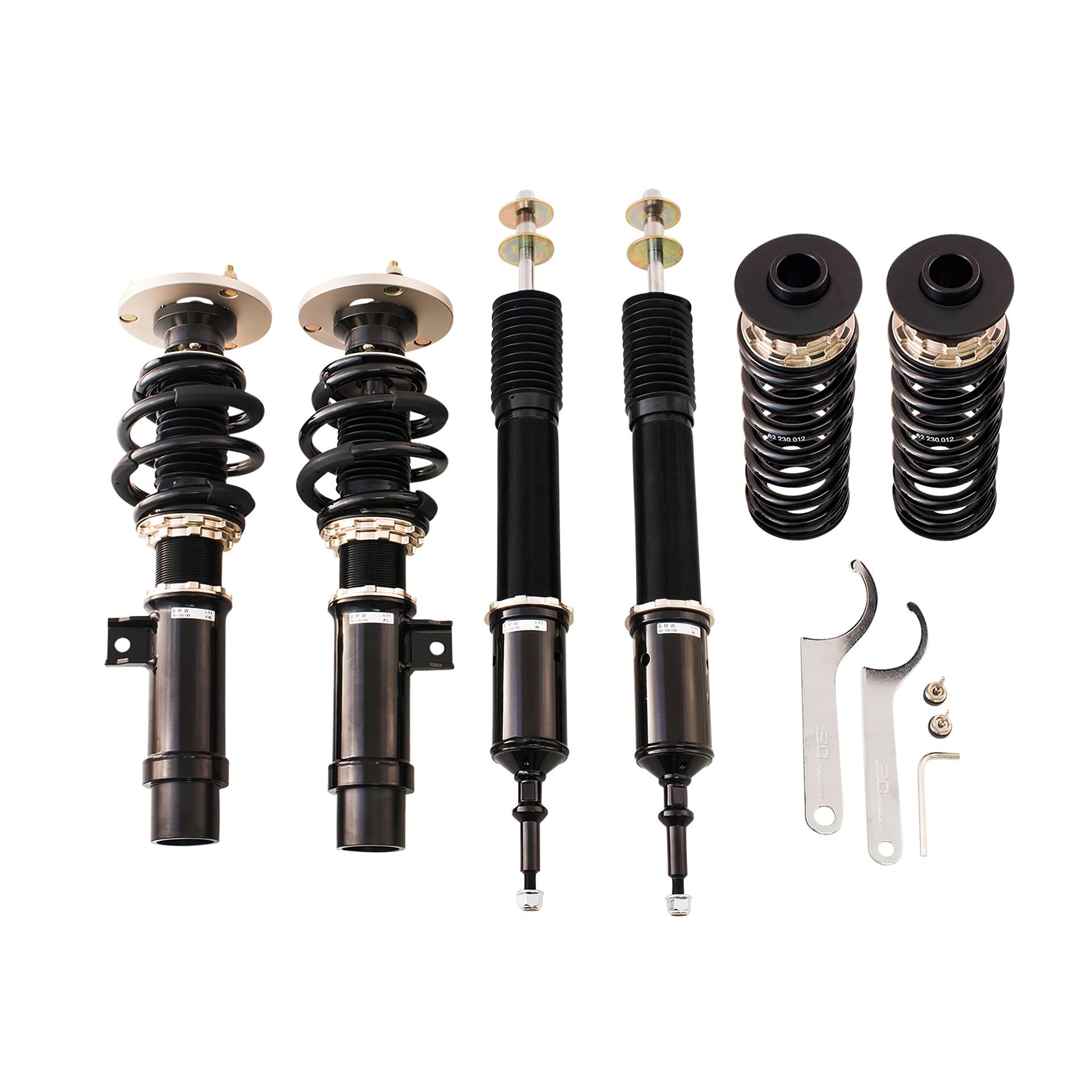 BC Racing RM Series Coilovers for 2007-2013 BMW 130i/135i/128i RWD (E88/E82)