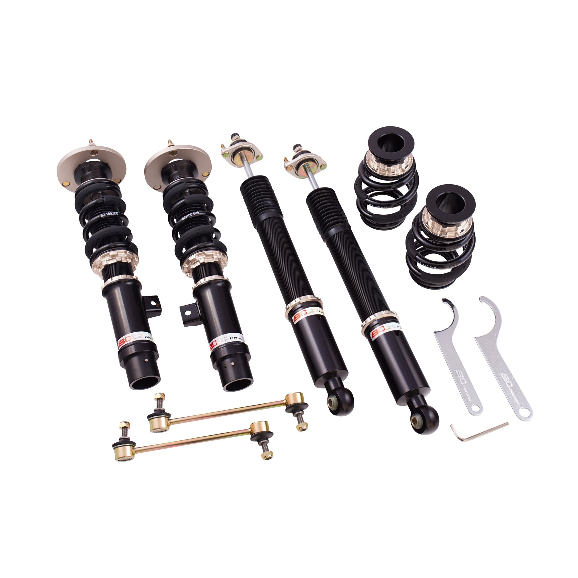 BC Racing ZX Series Coilovers for 2001-2006 BMW M3 RWD (E46)