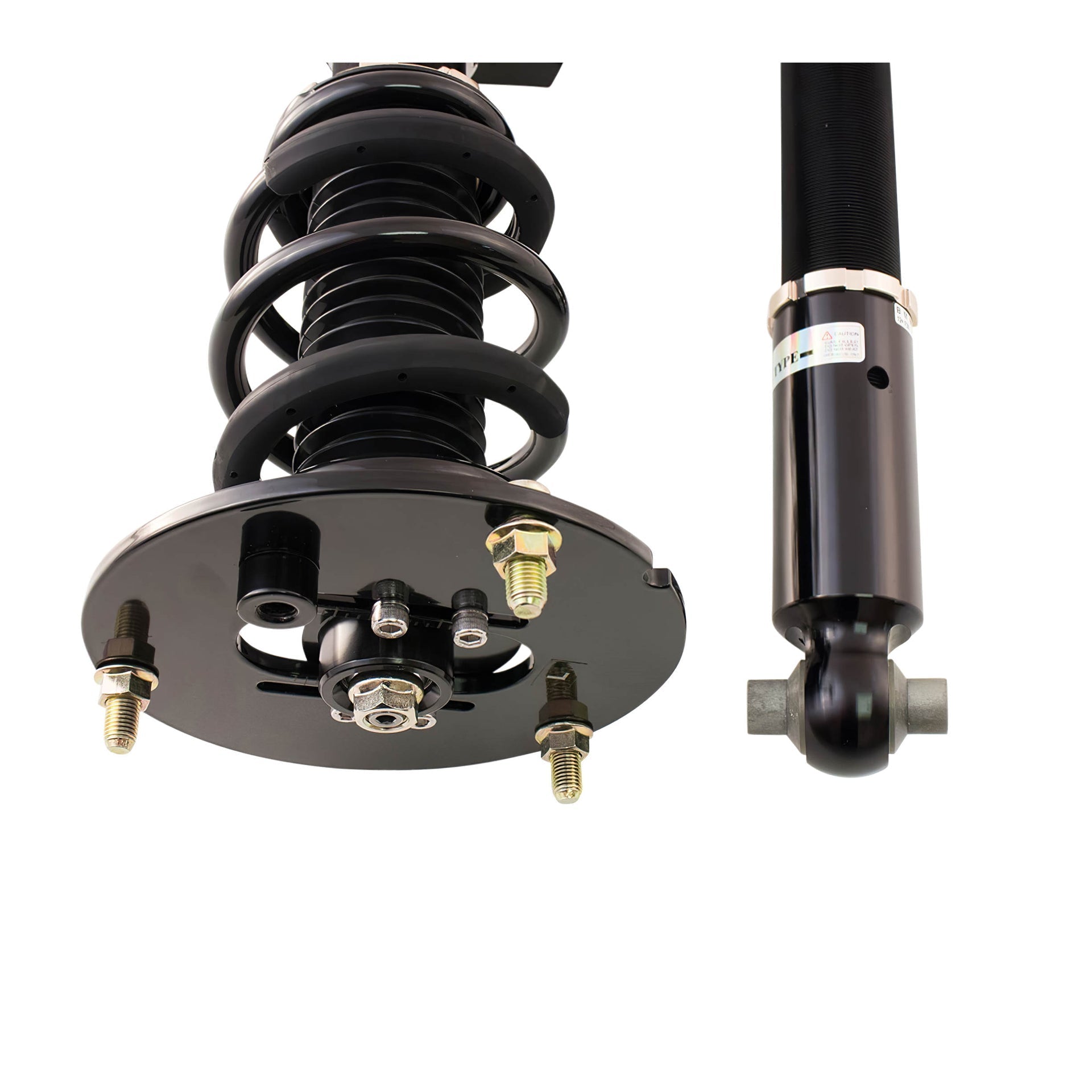 BC Racing ZX Series Coilovers for 2012-2015 BMW 3 Series RWD (F30/F34) 3-Bolt Top Mounts