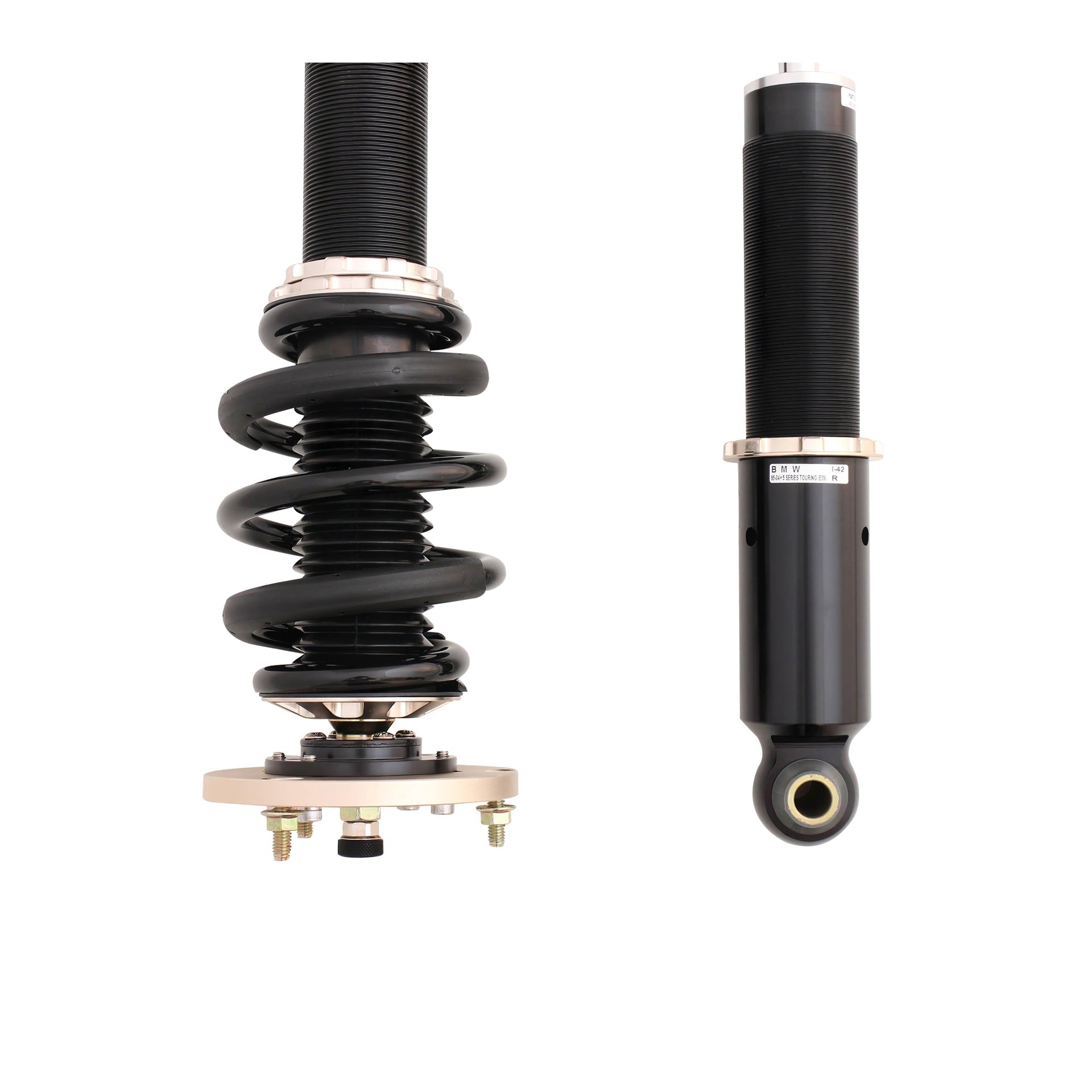 BC Racing RM Series Coilovers for 1999-2004 BMW 5 Series Touring RWD (E39)