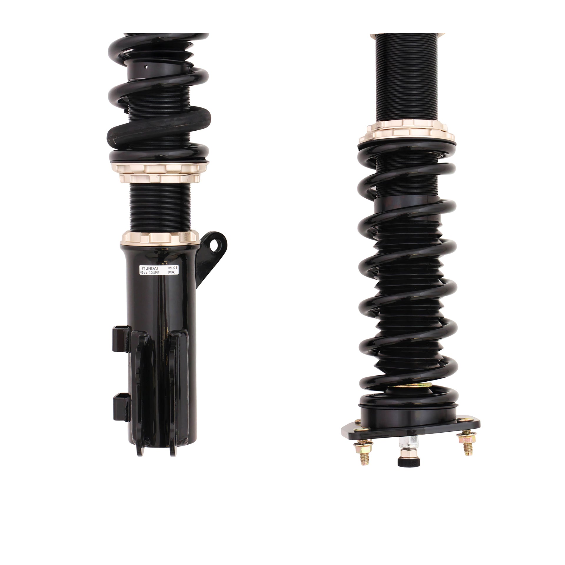 BC Racing BR Series Coilovers for 2003-2008 Hyundai Tiburon FWD (GK)