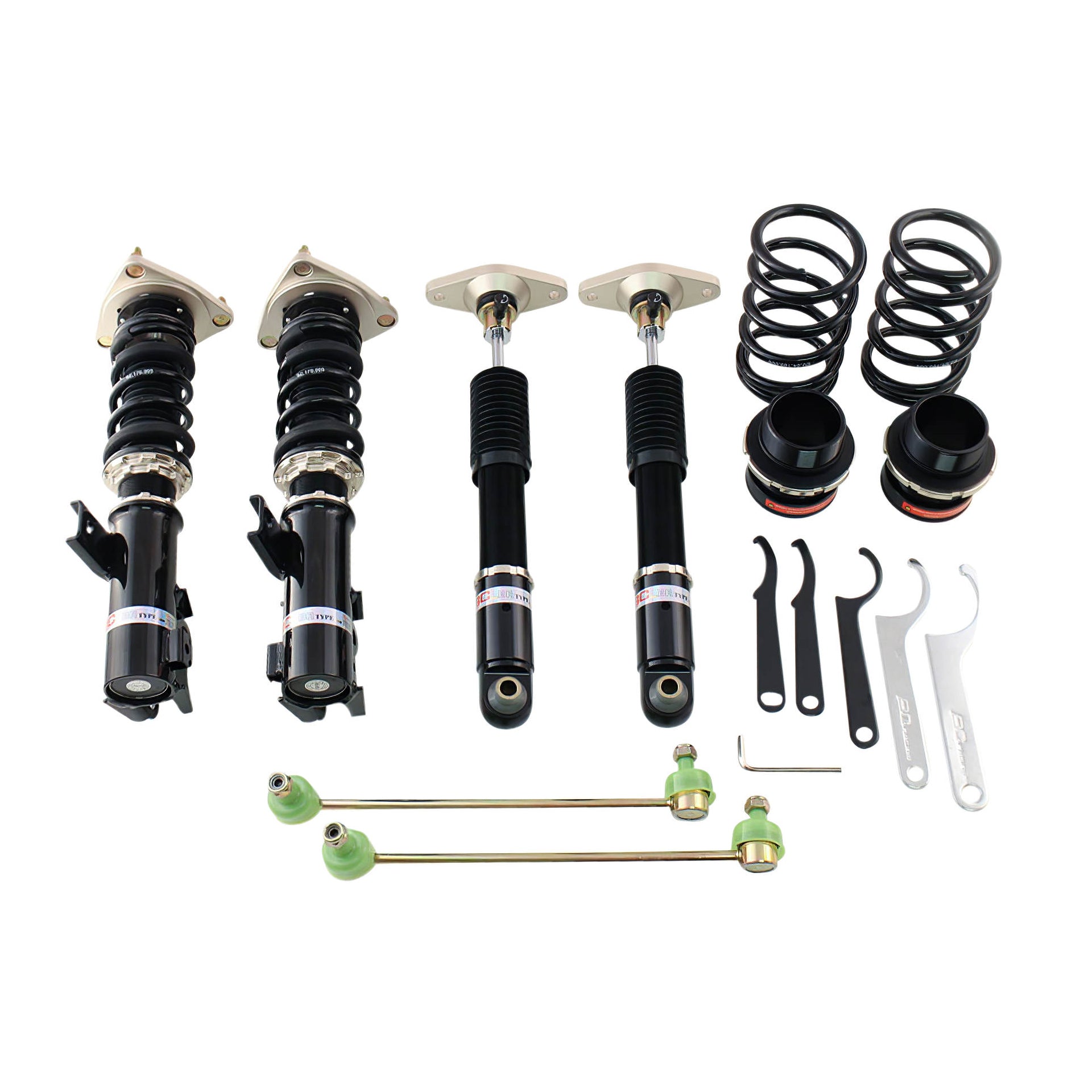 BC Racing ZX Series Coilovers for 2010-2016 Genesis Coupe RWD (BK)