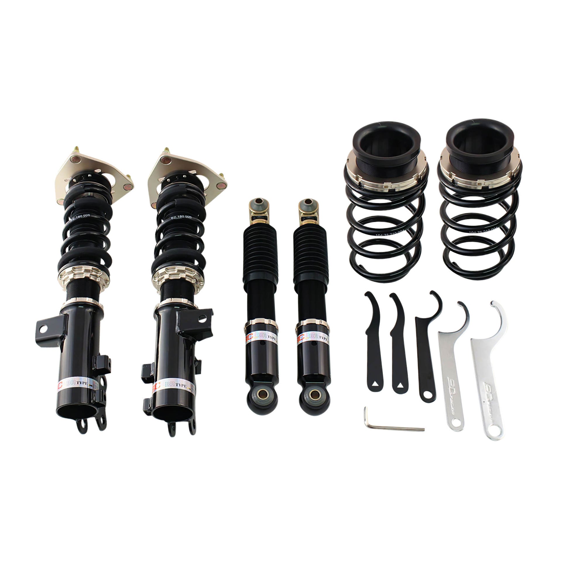 BC Racing BR Series Coilovers for 2012-2017 Hyundai Veloster FWD (FS)