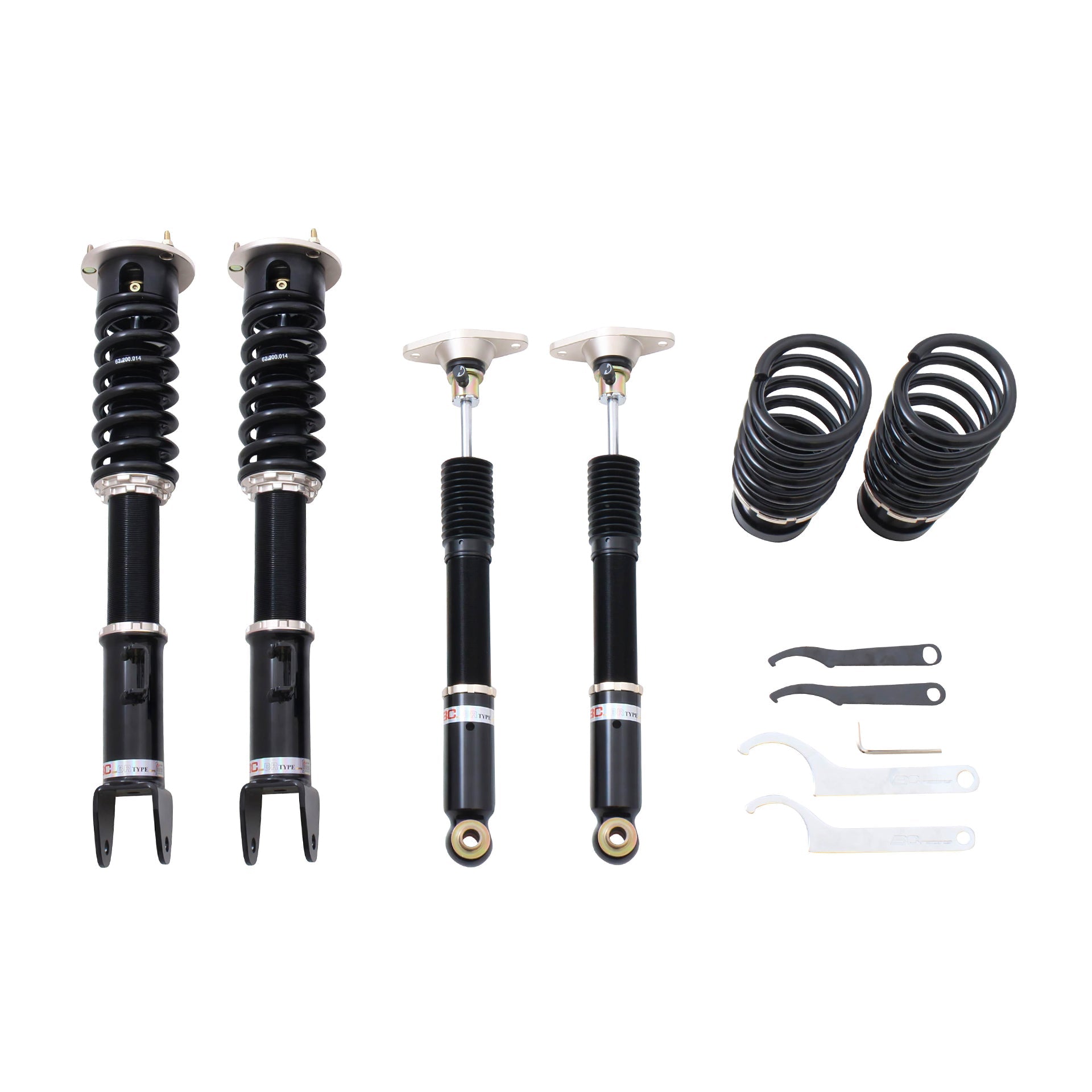 BC Racing BR Series Coilovers for 2009-2014 Hyundai Genesis R-Spec V8 Sedan RWD (BH)