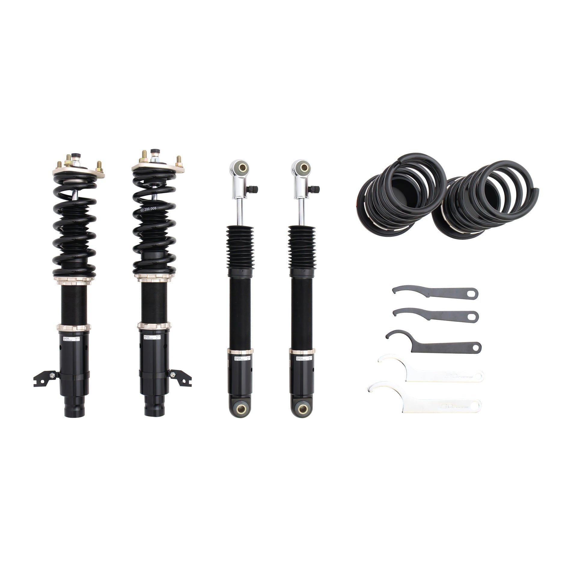 BC Racing BR Series Coilovers for 2009-2013 Mazda 6 FWD (GH5FS)