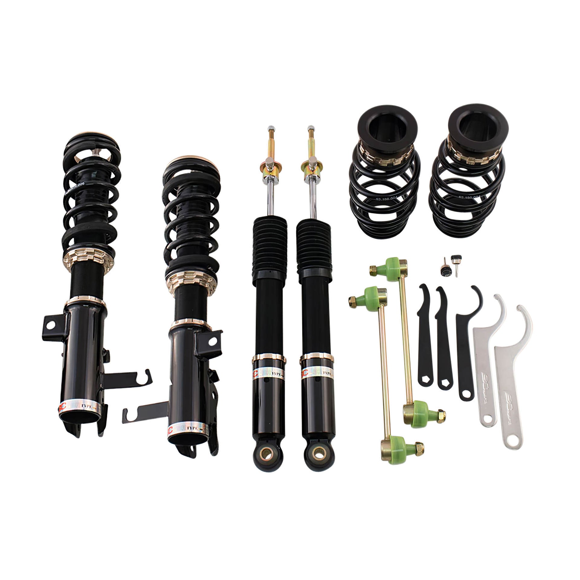 BC Racing BR Series Coilovers for 2009-2015 Chevrolet Cruze FWD