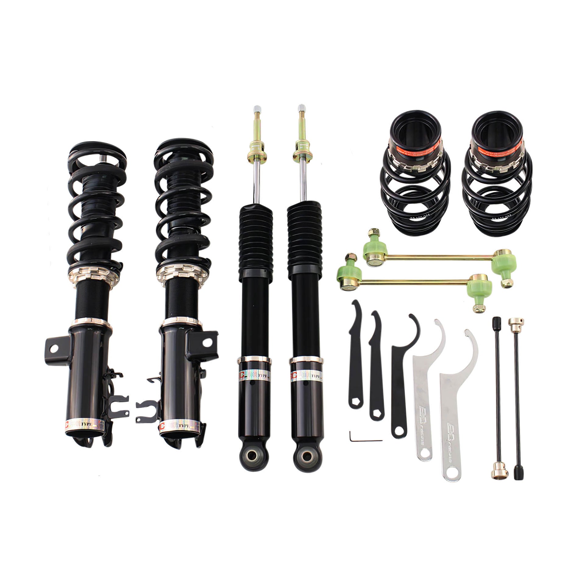 BC Racing BR Series Coilovers for 2012-2020 Chevrolet Sonic FWD (T300)