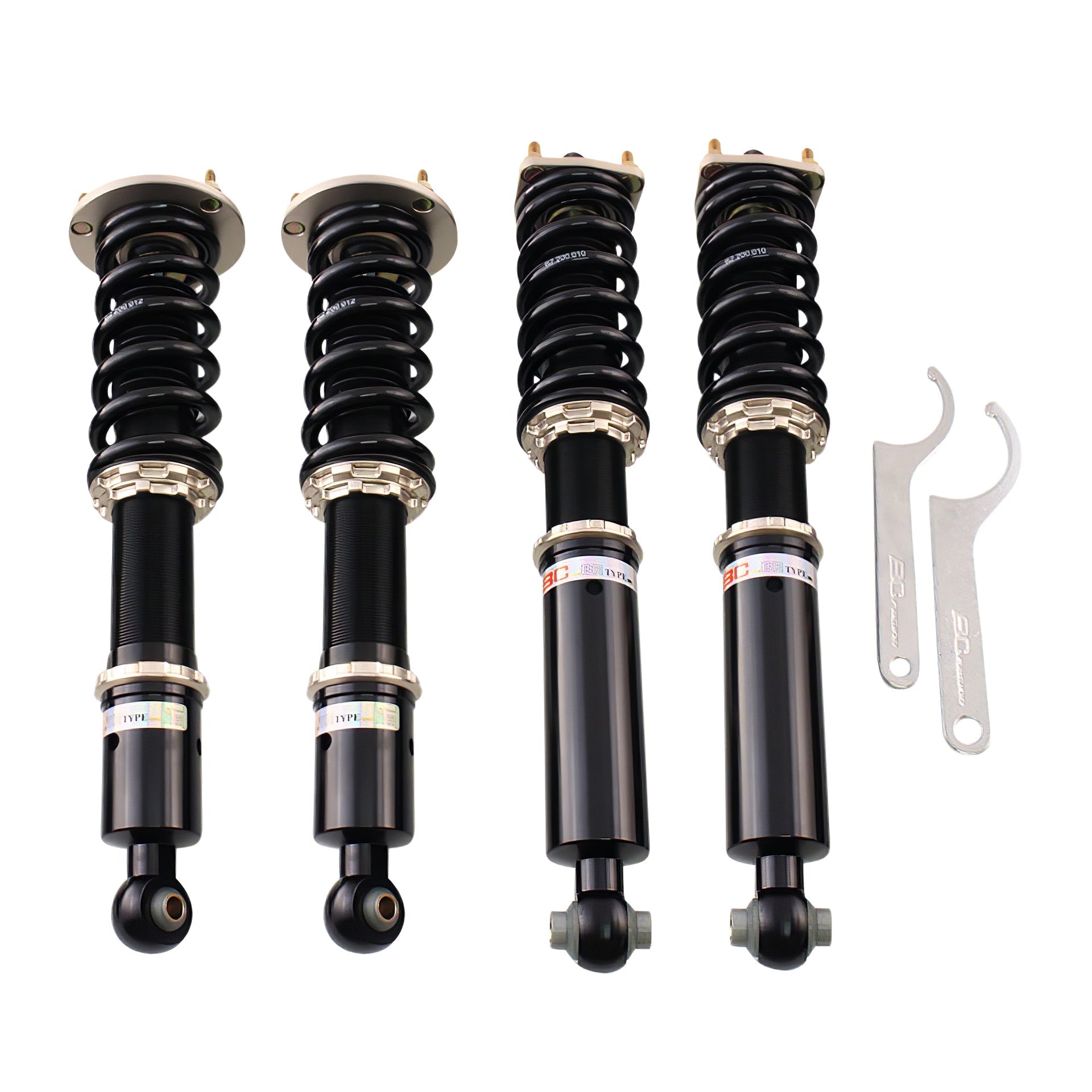 BC Racing ZX Series Coilovers for 1999-2005 Lexus IS200 RWD (GXE10/JEC10)