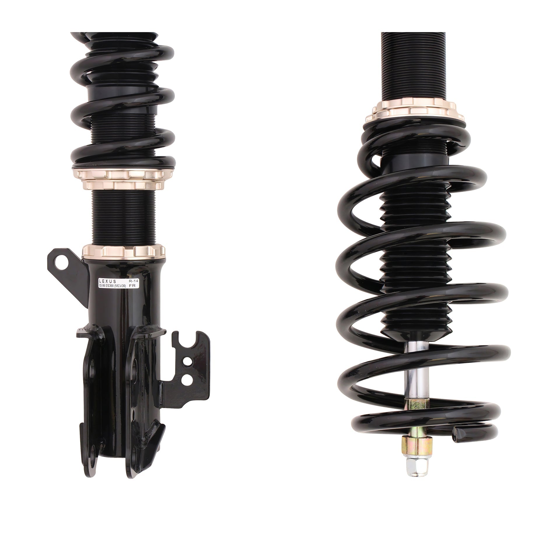 BC Racing BR Series Coilovers for 2004-2006 Lexus ES330 FWD (MCV30/MCV31)