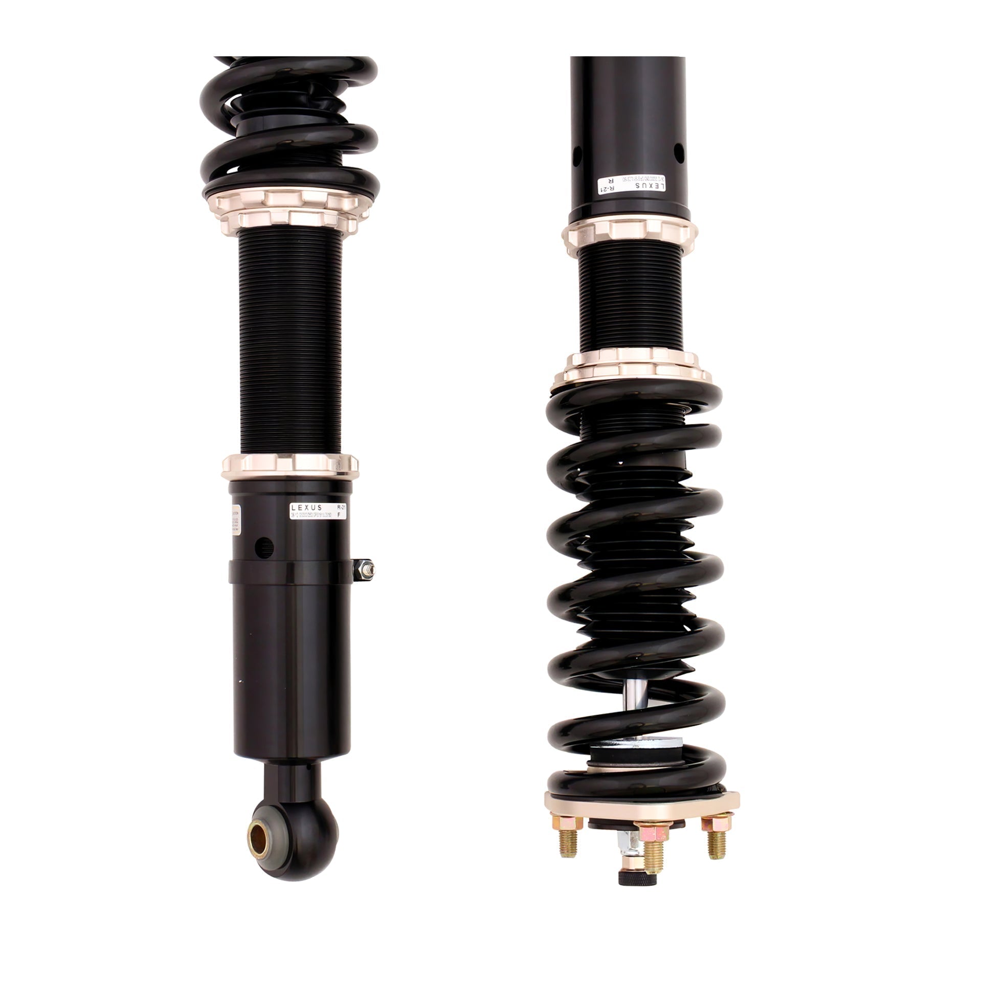 BC Racing ZX Series Coilovers for 2006-2012 Lexus GS350 RWD (GRS191)